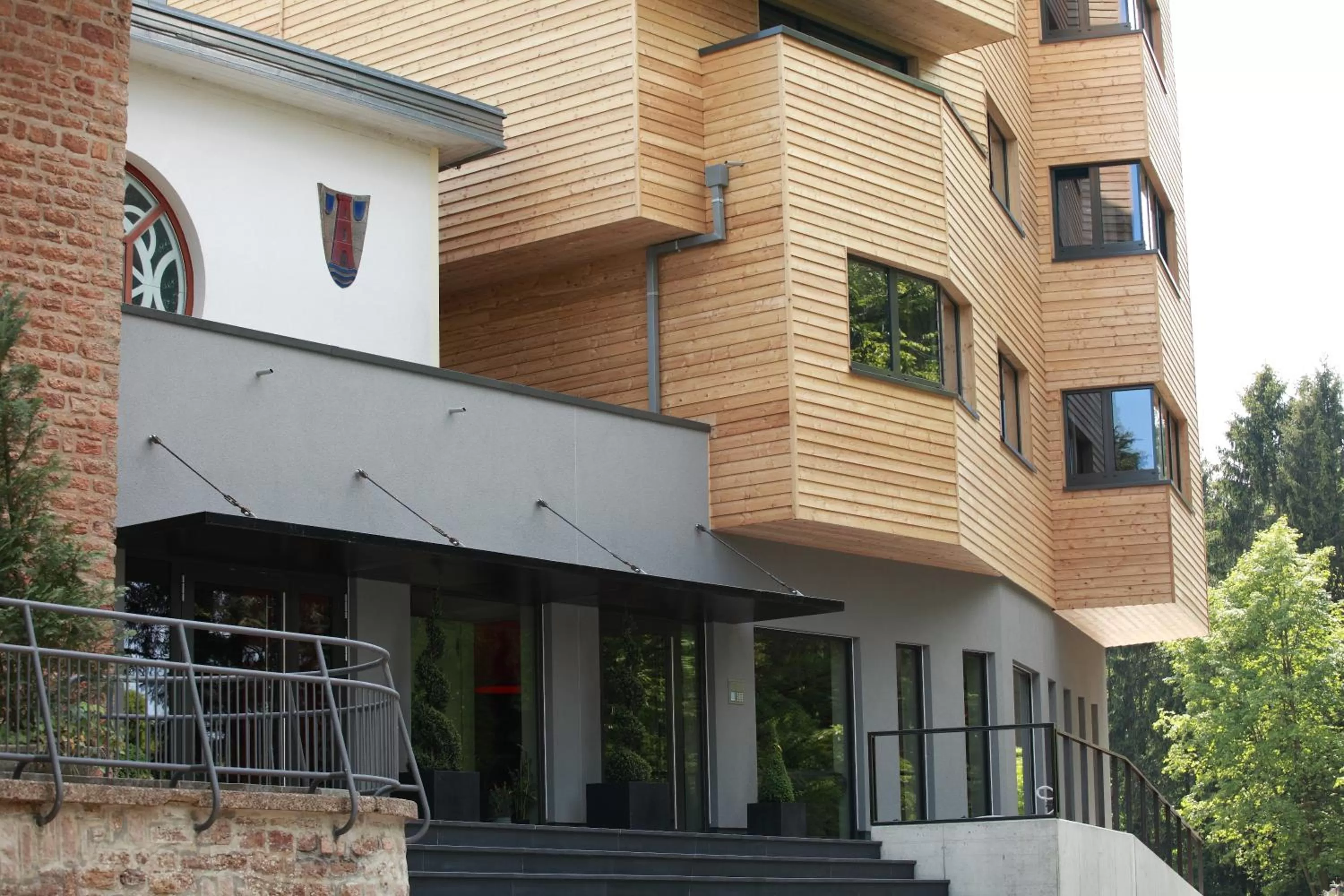 Facade/entrance in The Seven Hotel