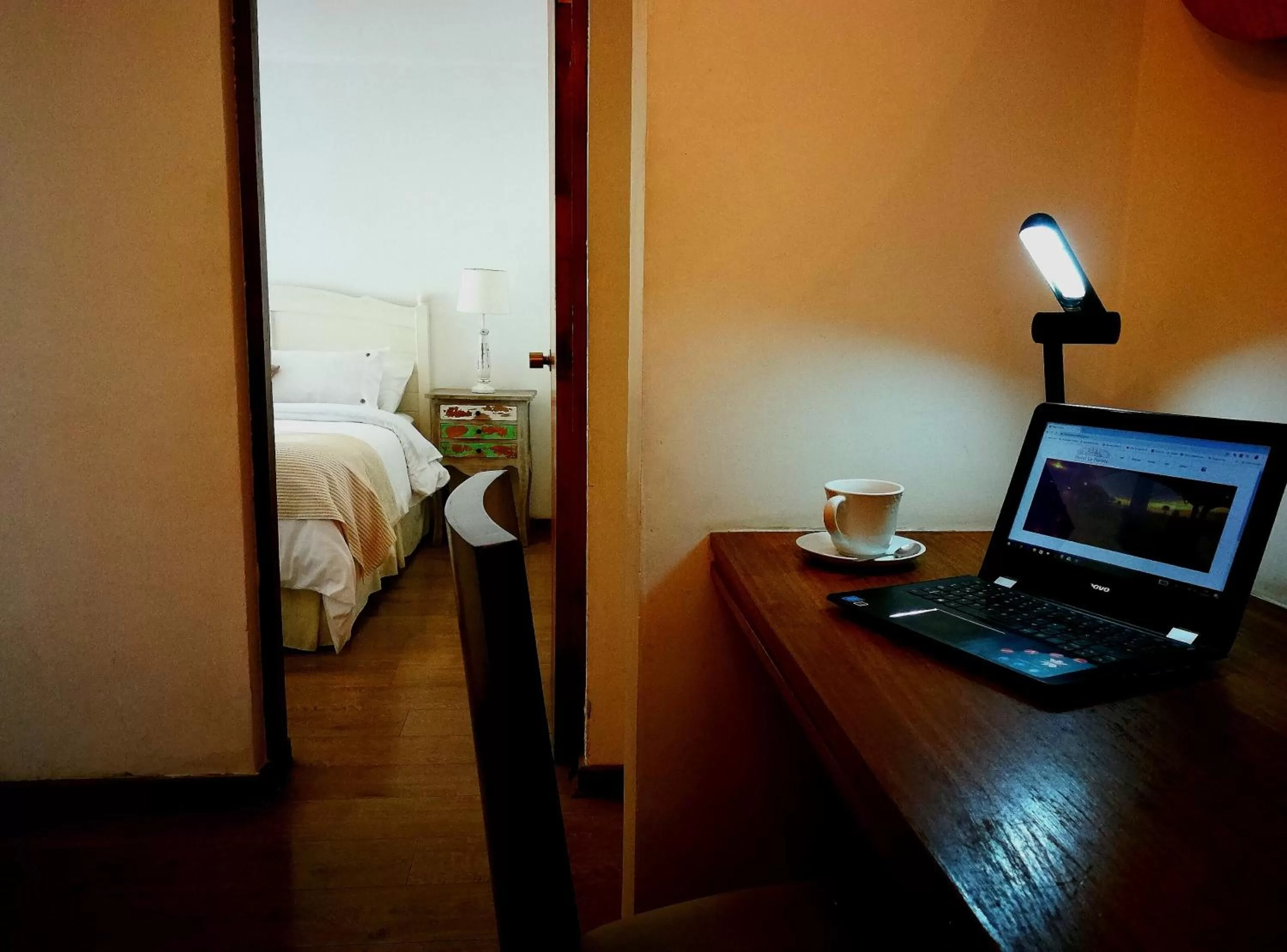 Bed in Hotel La Fuente