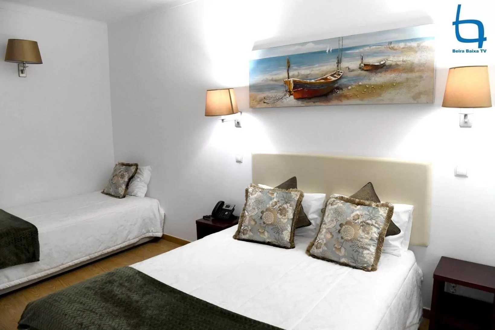 Bed in Hotel Larverde