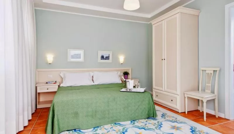 Bed in Medea Beach Resort