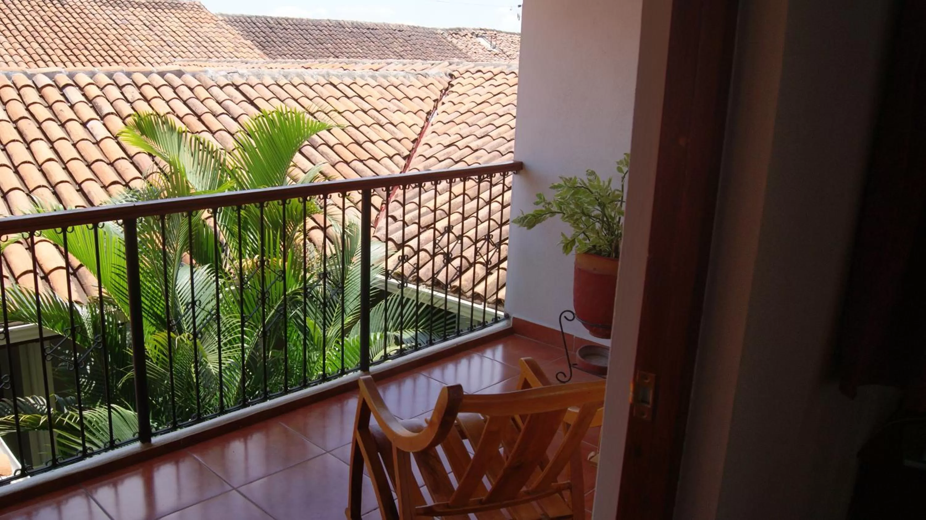 Balcony/Terrace in Hotel Cacique Adiact