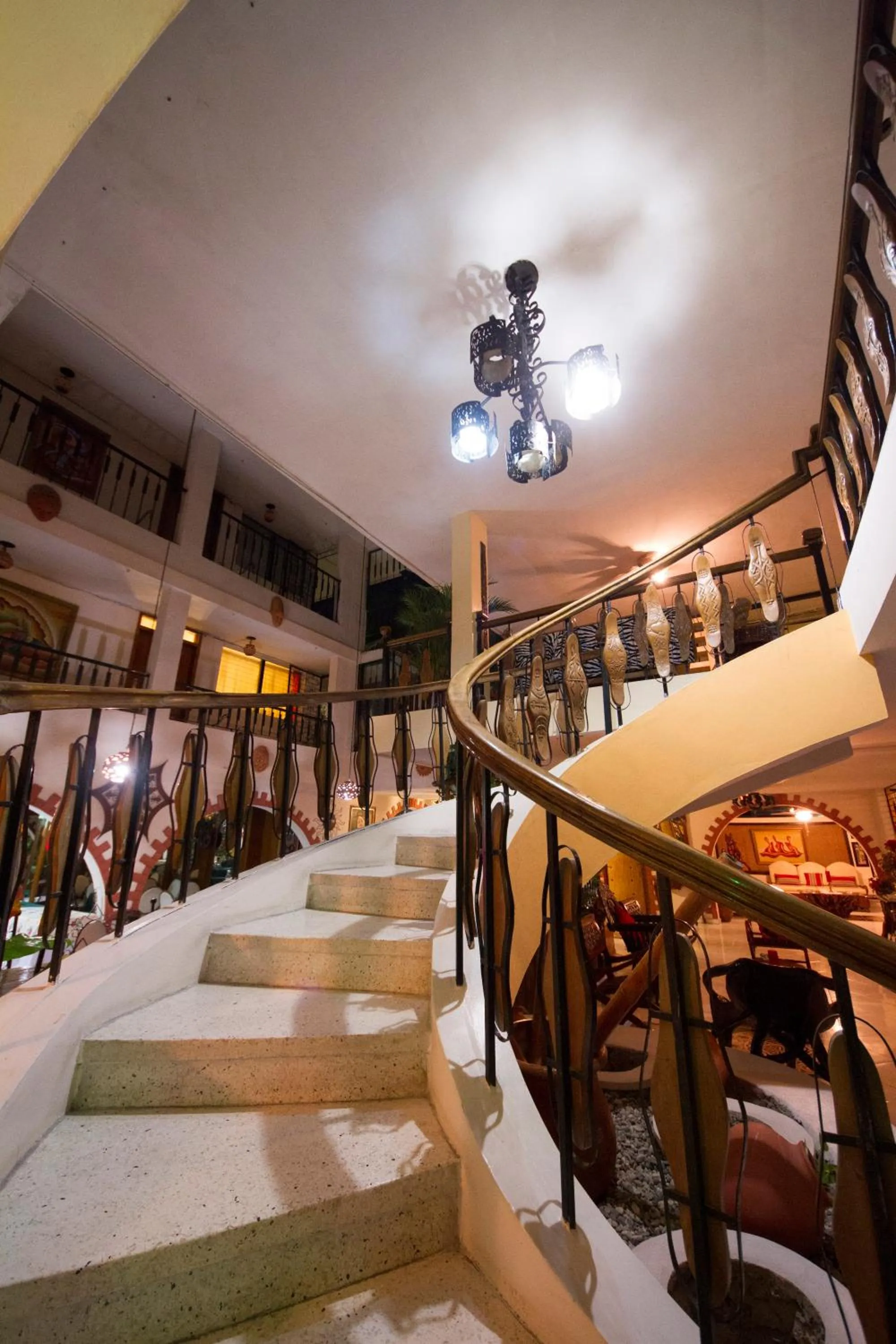 Decorative detail in Ideal Villa Hotel