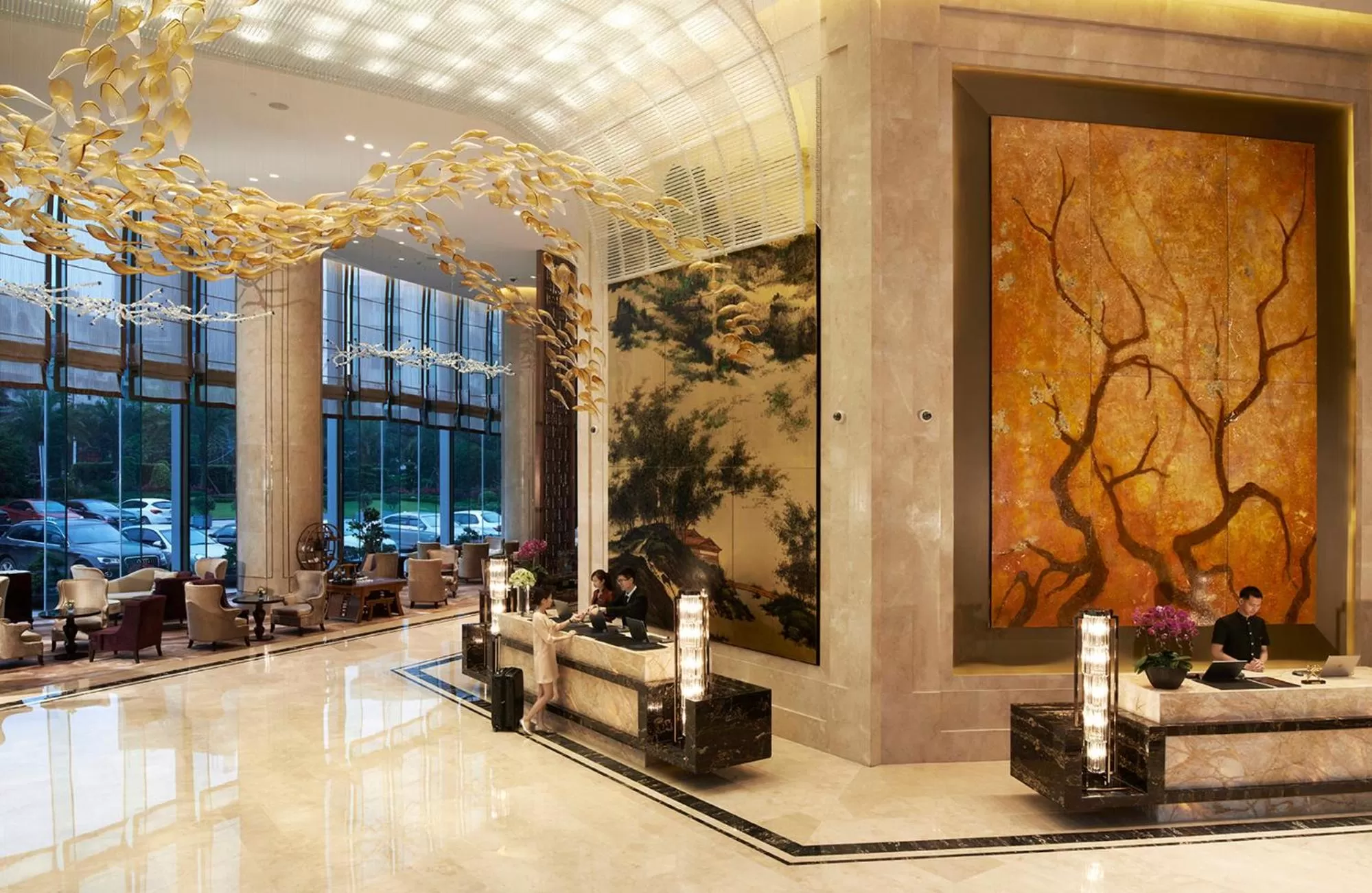 Lobby or reception in InterContinental Fuzhou