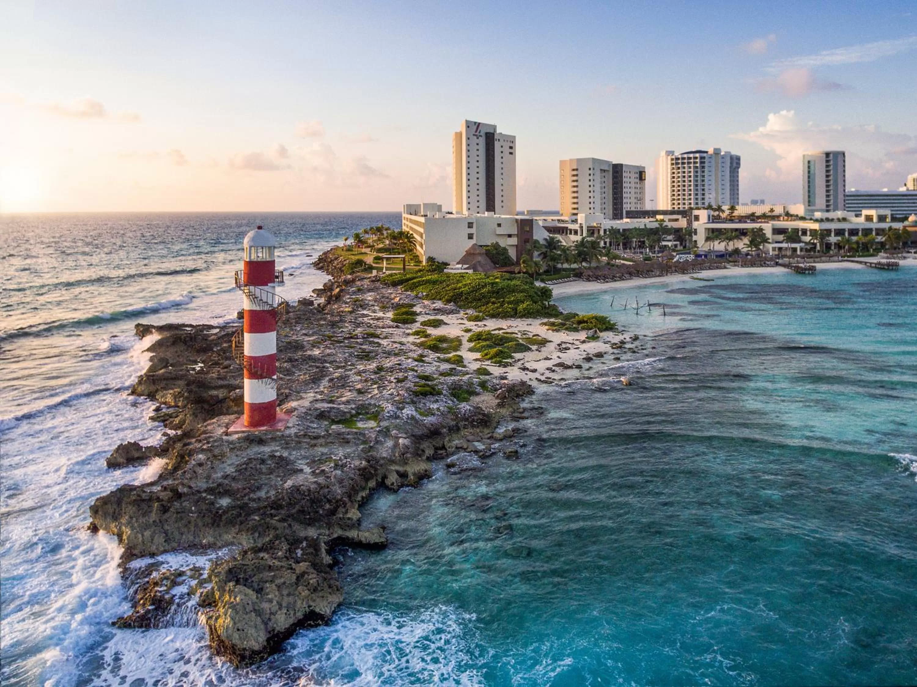Bird's eye view in Hyatt Ziva Cancun All-Inclusive