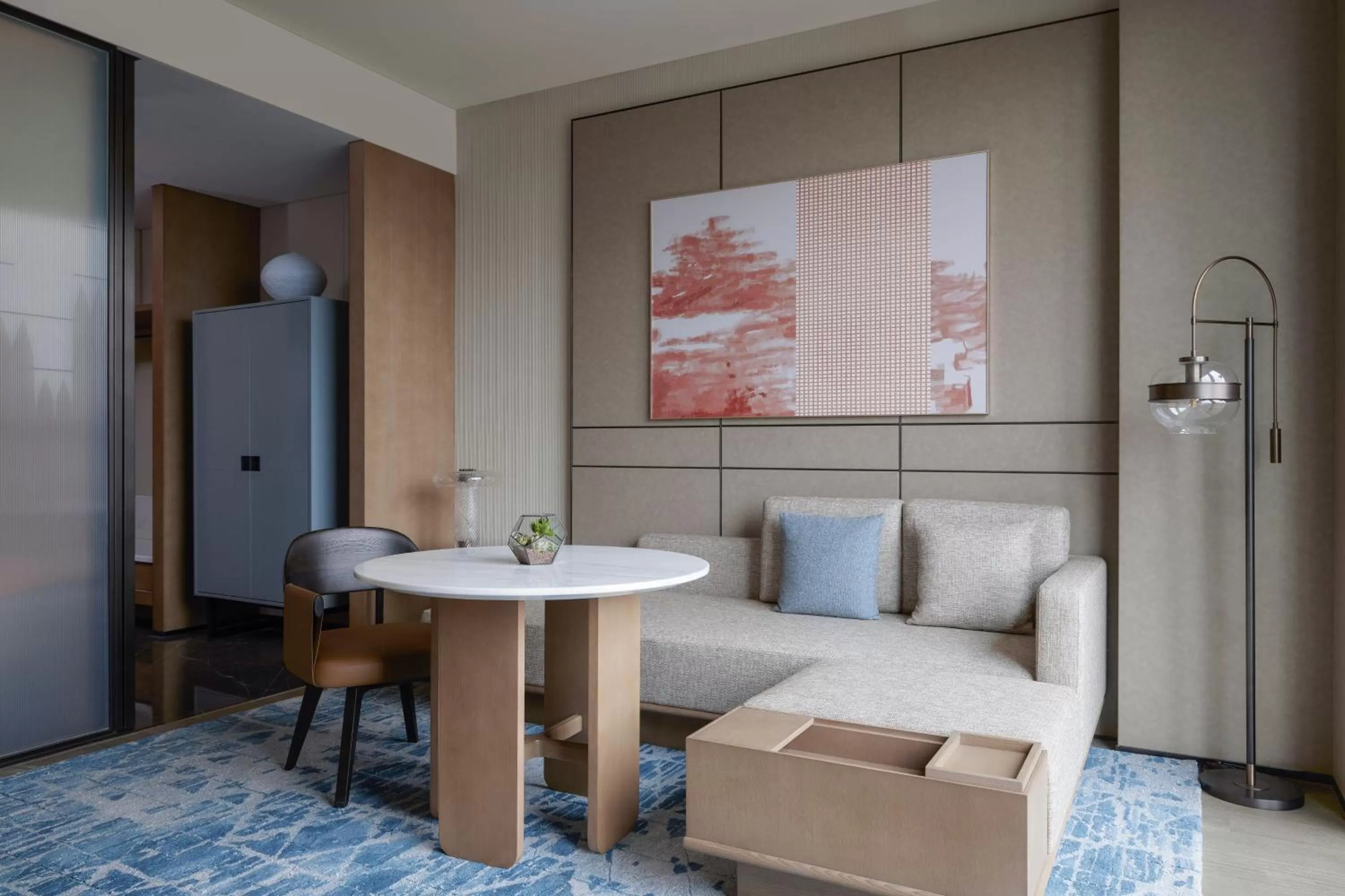 Photo of the whole room in Nantong Marriott Hotel