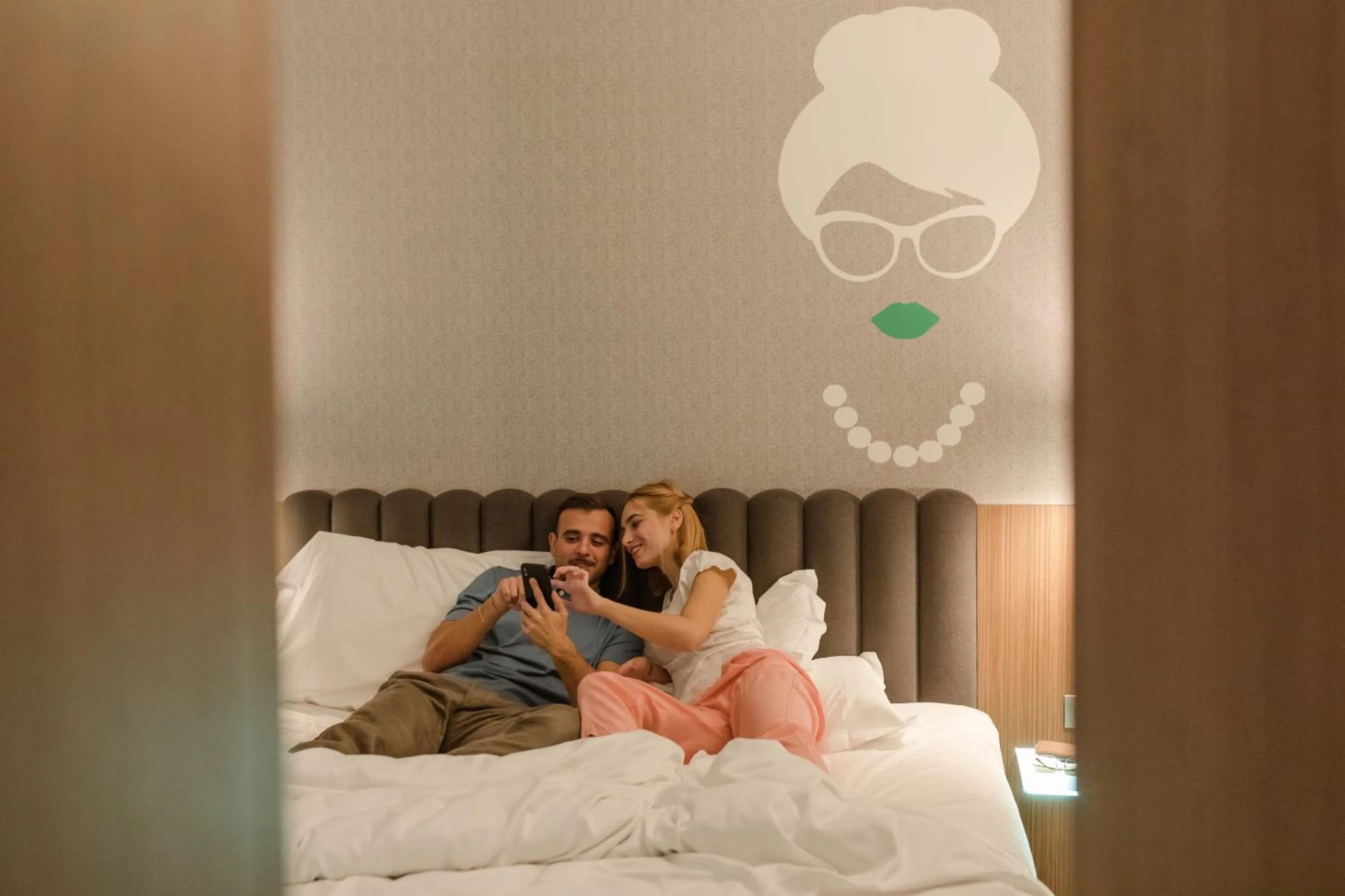 Bed in G Hotel Pescara