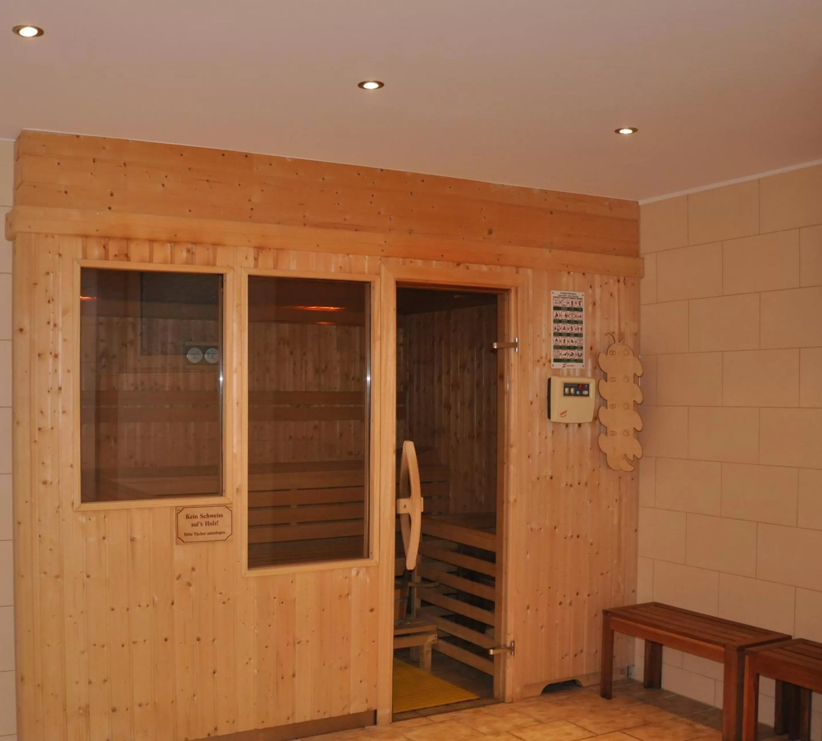 Sauna in Wald & Golfhotel Lottental