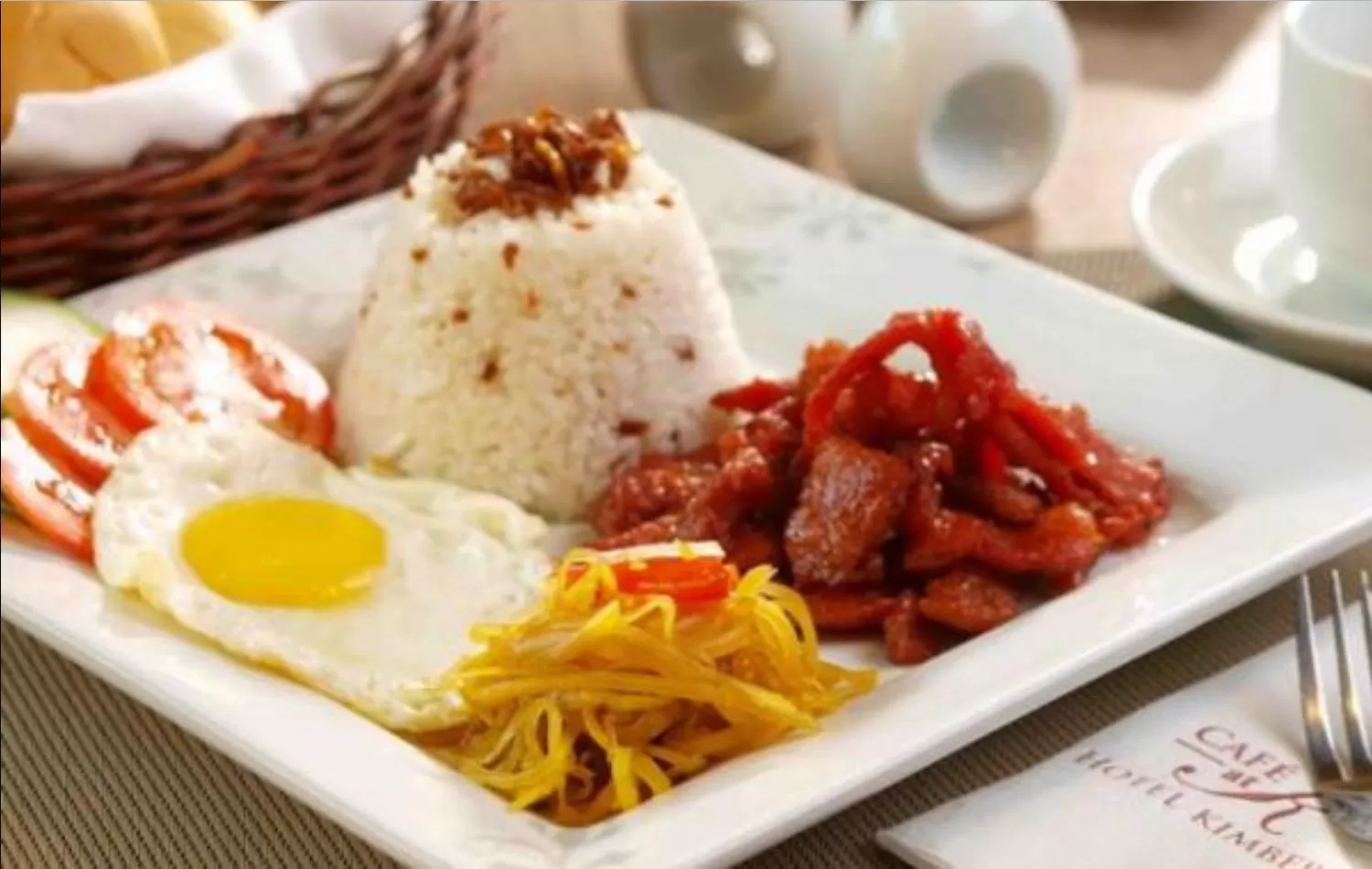 Breakfast in Hotel Kimberly Tagaytay