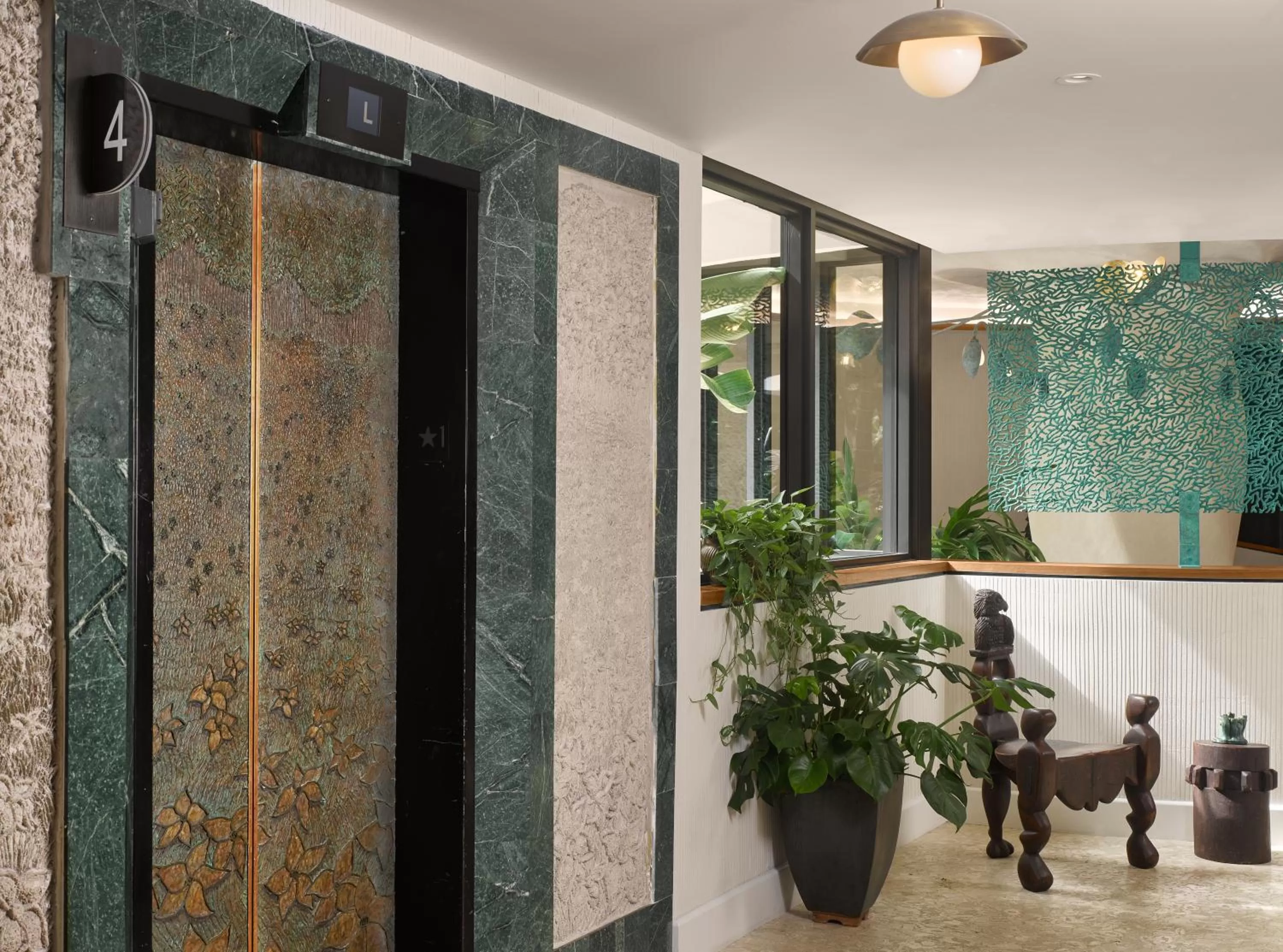 elevator in Mayfair House Hotel & Garden