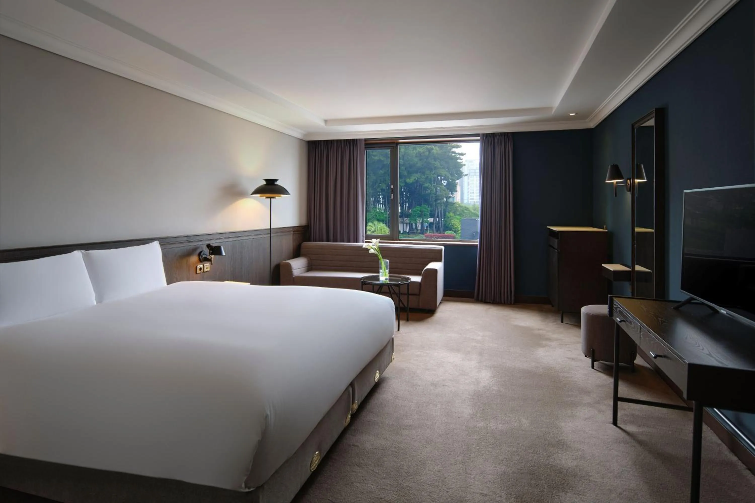 Bedroom, Bed in Maison Glad Jeju