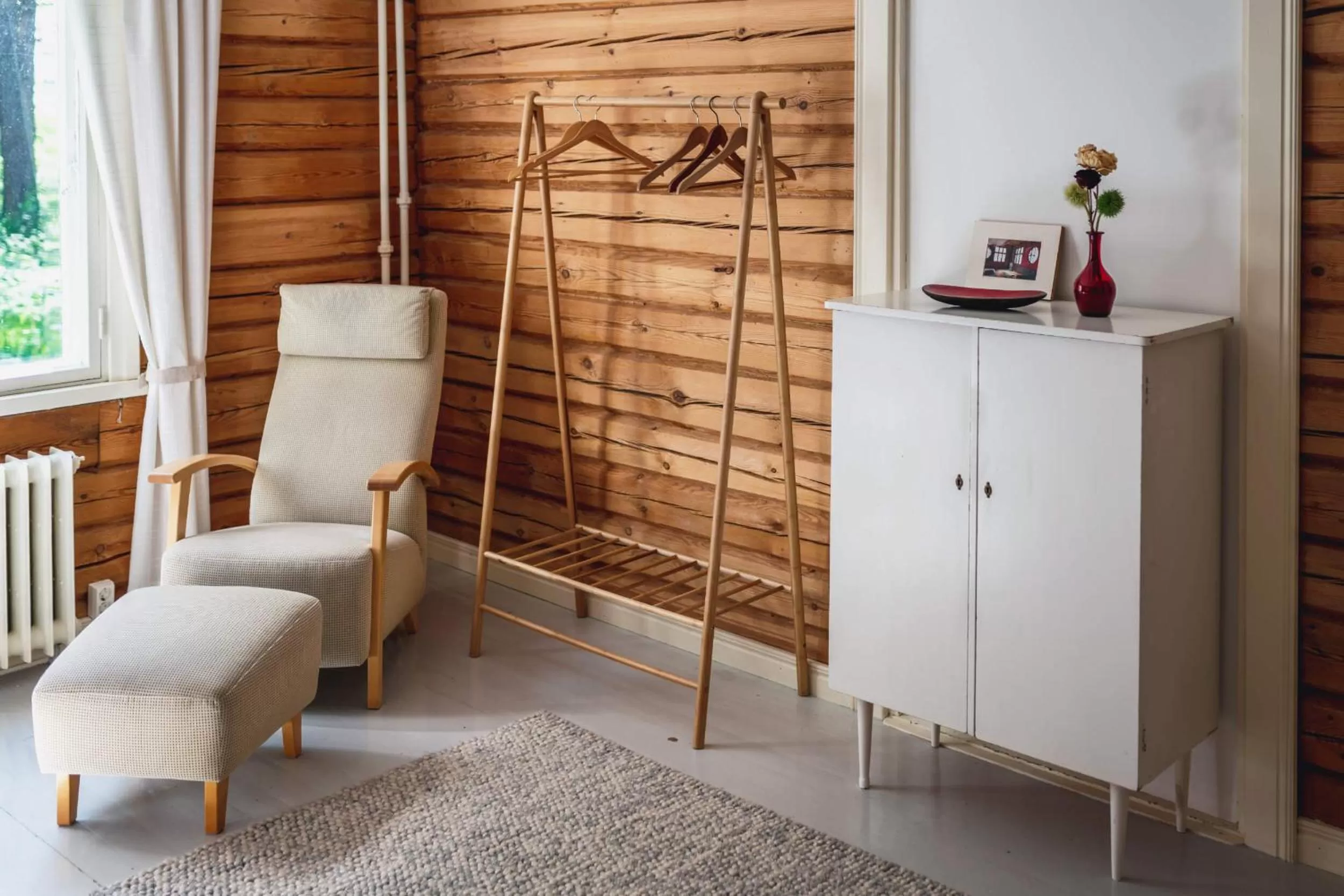 Decorative detail in Olo Center by Kolovesi National Park