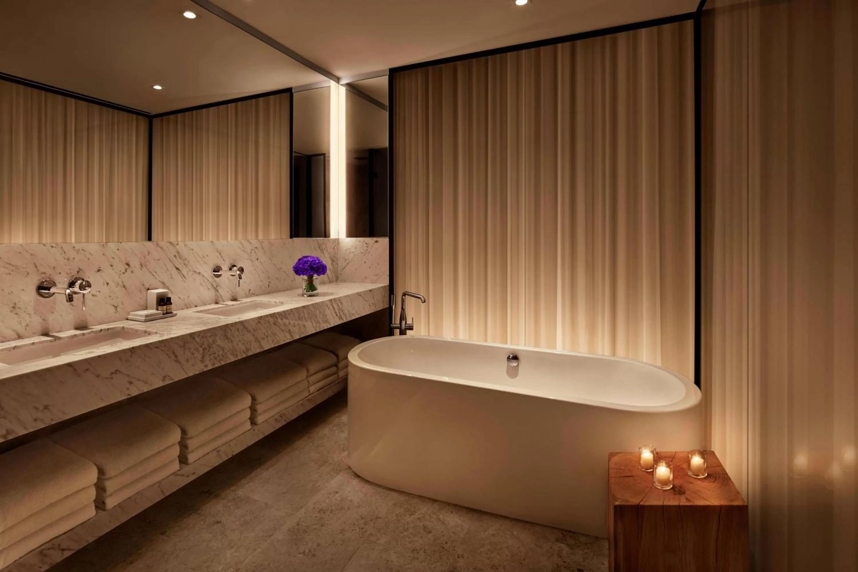 Bathroom in The Bodrum EDITION