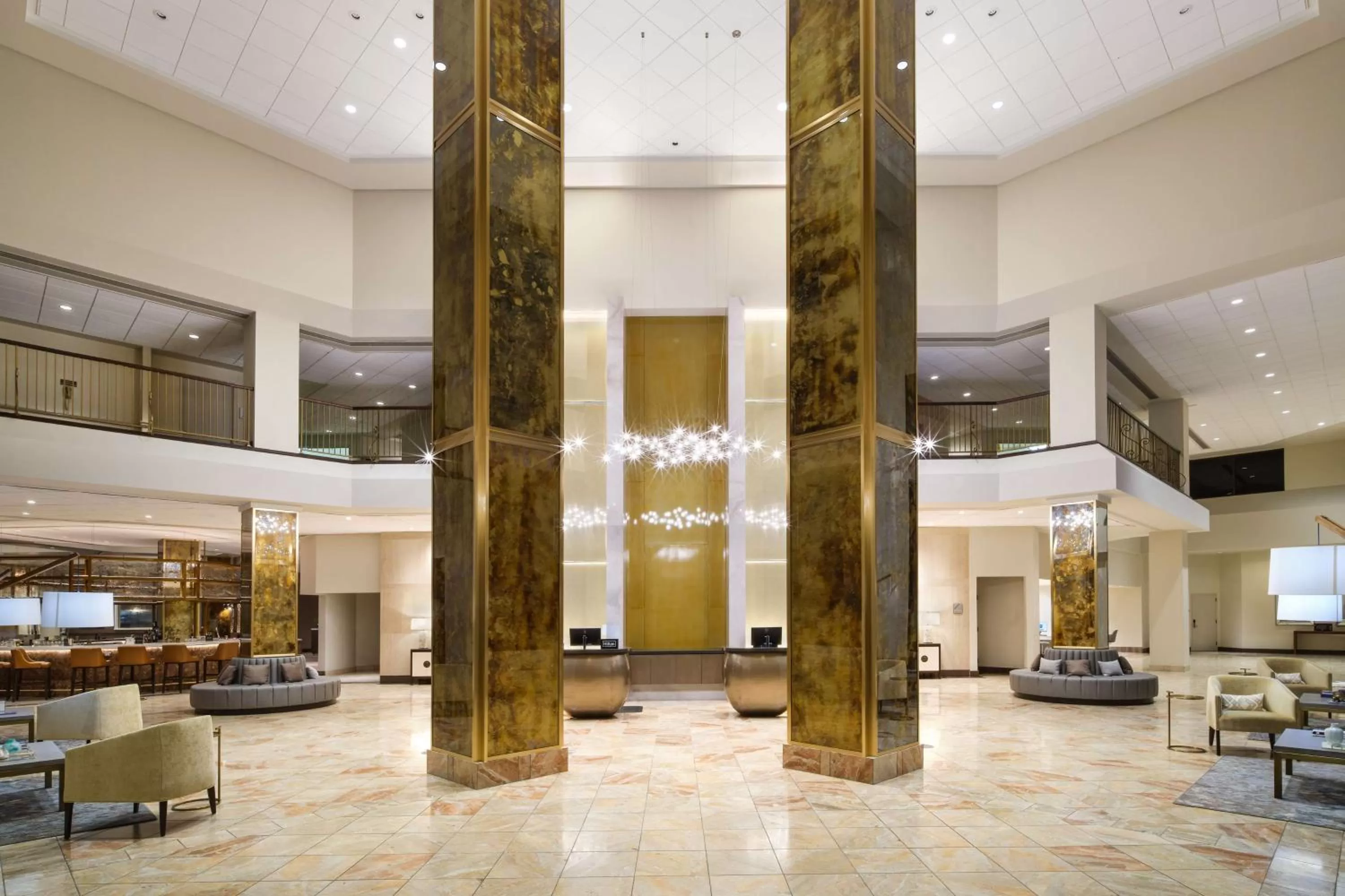 Lobby or reception in Hilton Richardson Dallas, TX