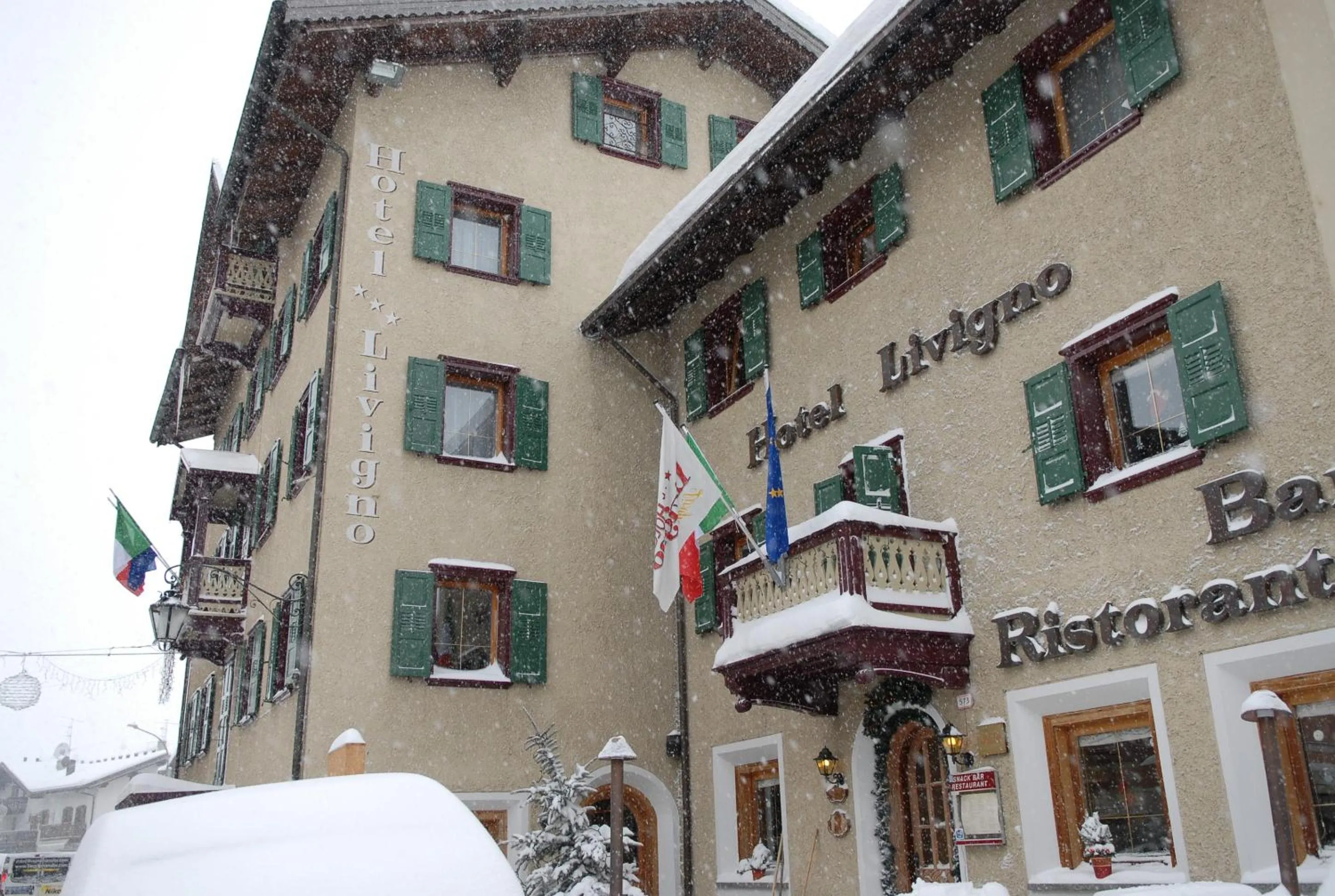 Facade/entrance in Hotel Livigno