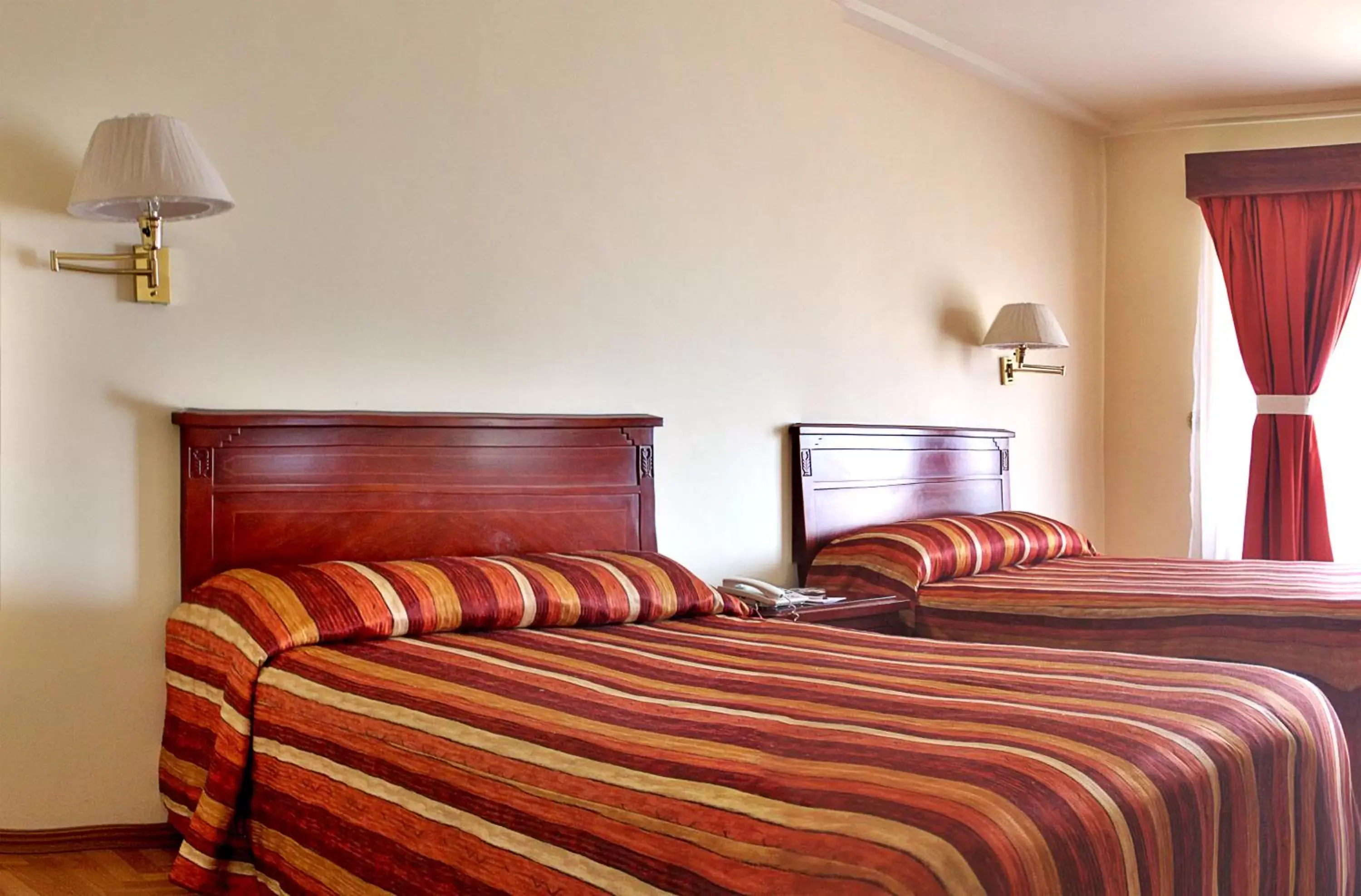 Double Room with Two Double Beds in Hotel Casa Real Tehuacan Double Room with Two Double Beds in Hotel Casa Real Tehuacan