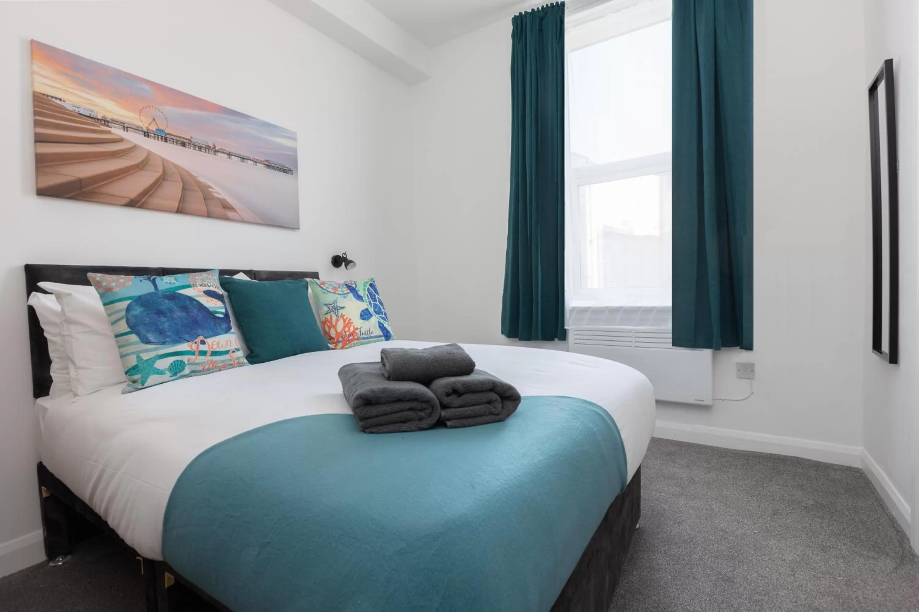 Bed in Charles Alexander Short Stay - TheWestern Blackpool