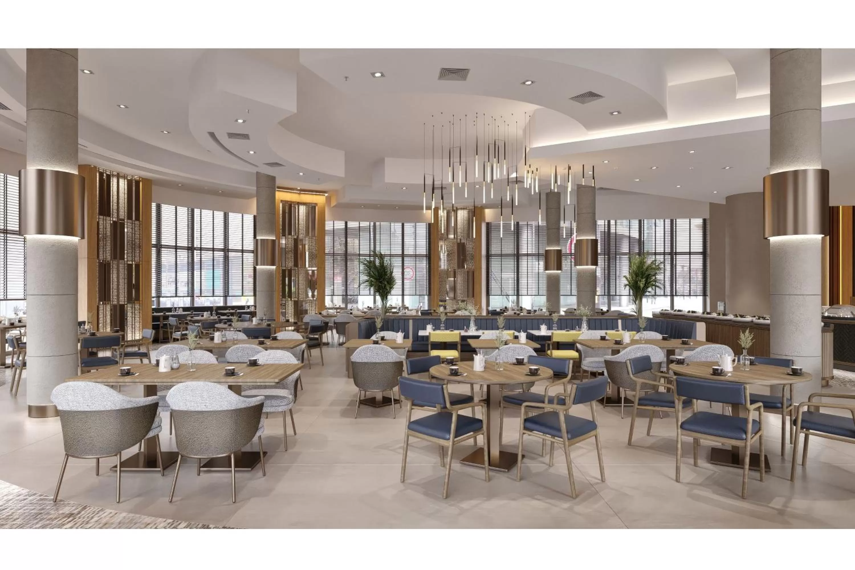 Restaurant/Places to Eat in Courtyard by Marriott Istanbul West