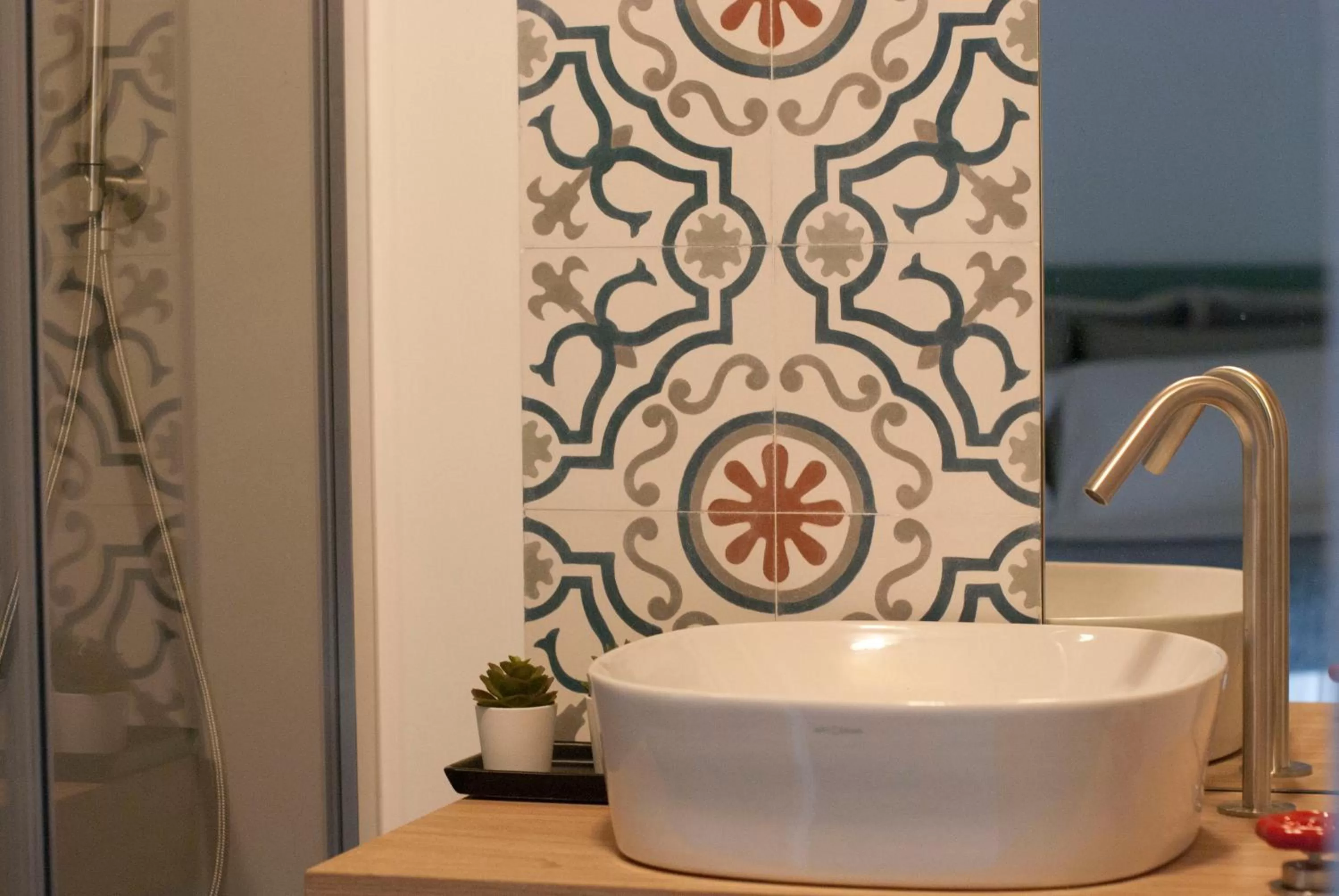 Shower in B&B Santa Chiara