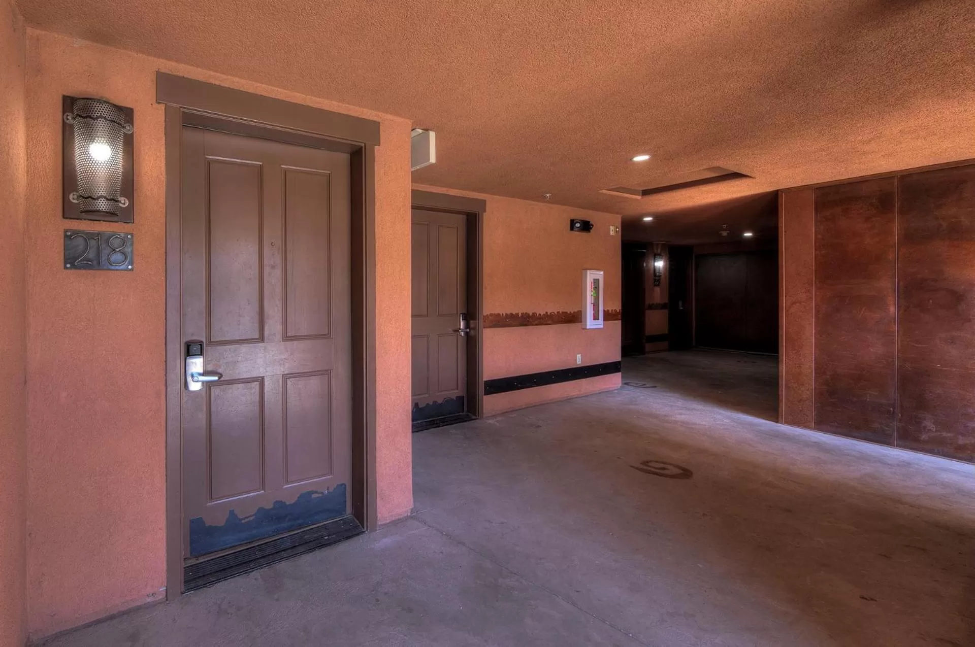 Floor plan in The Gonzo Inn