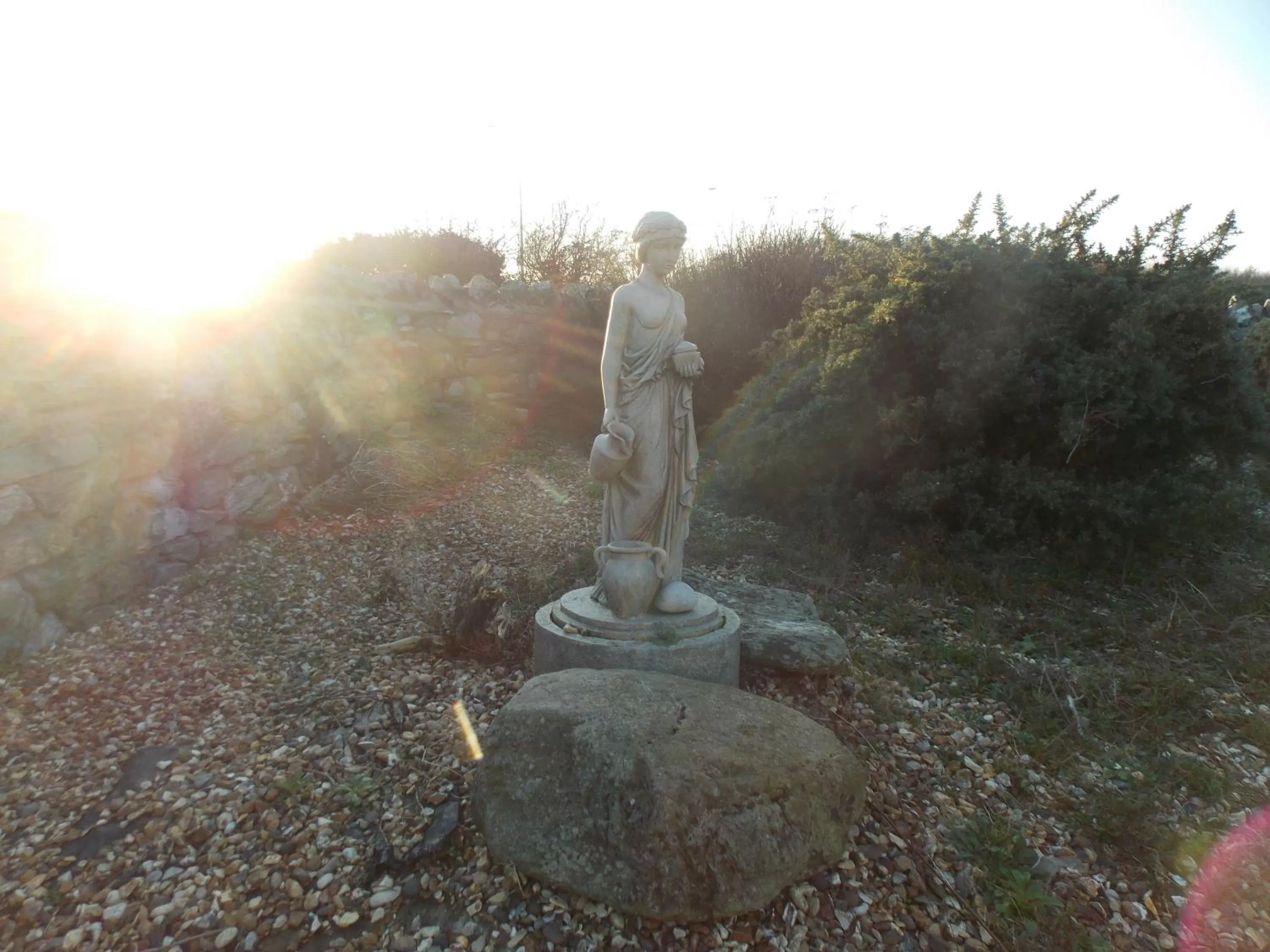 Garden view in Craig Eithin B & B