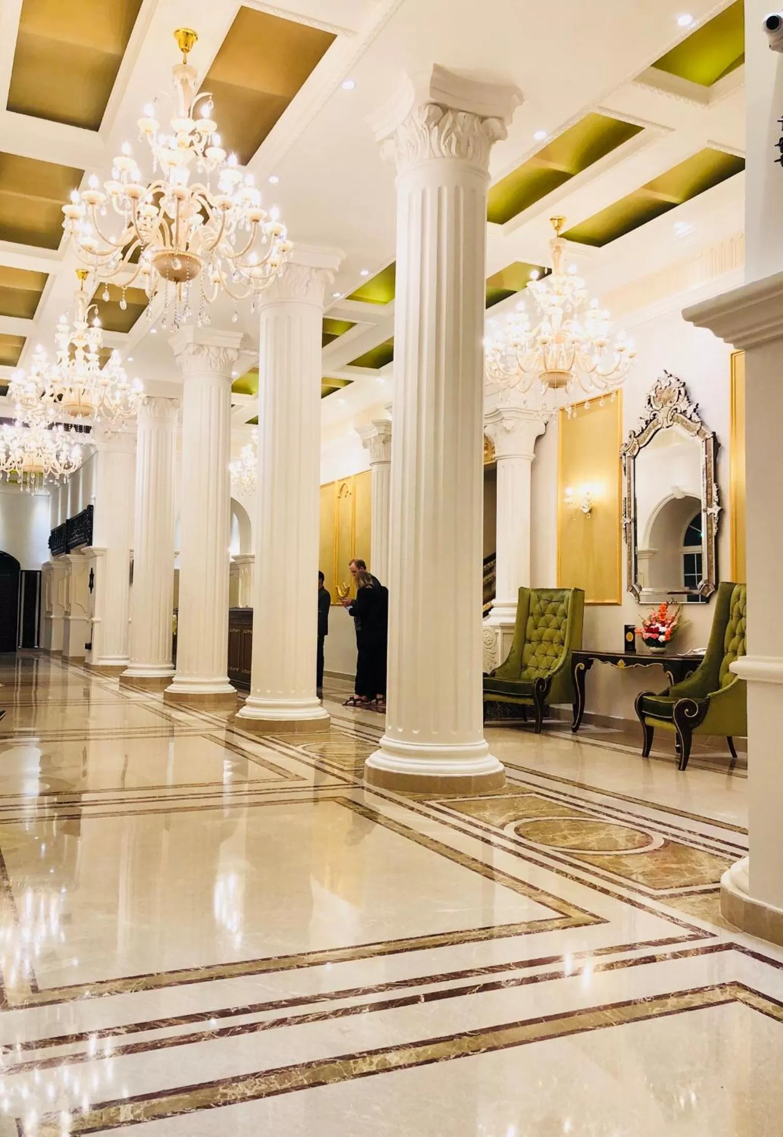 Lobby or reception in Hotel Shanker-Palatial Heritage Kathmandu