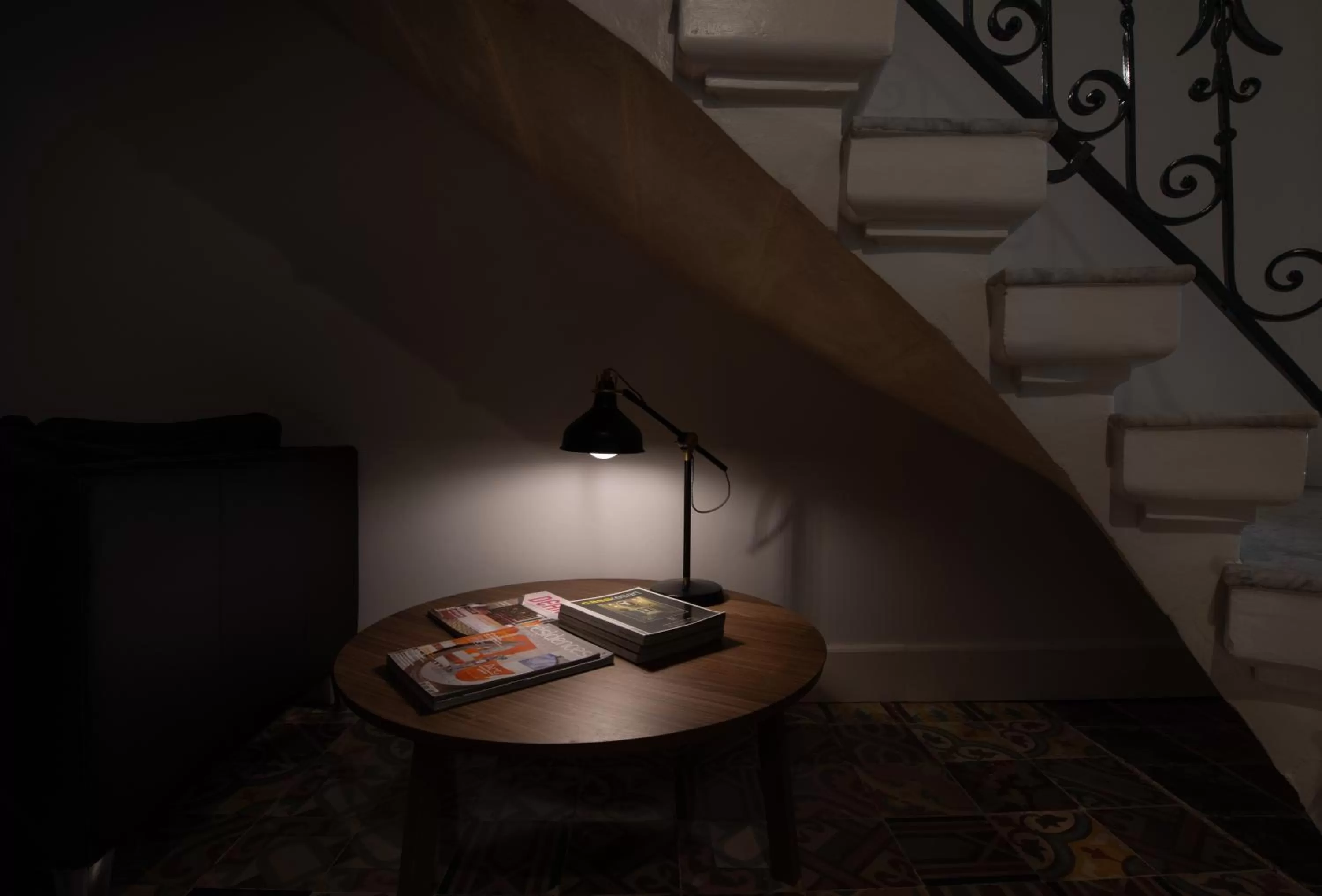 Lobby or reception in Chapter 5 Hotel