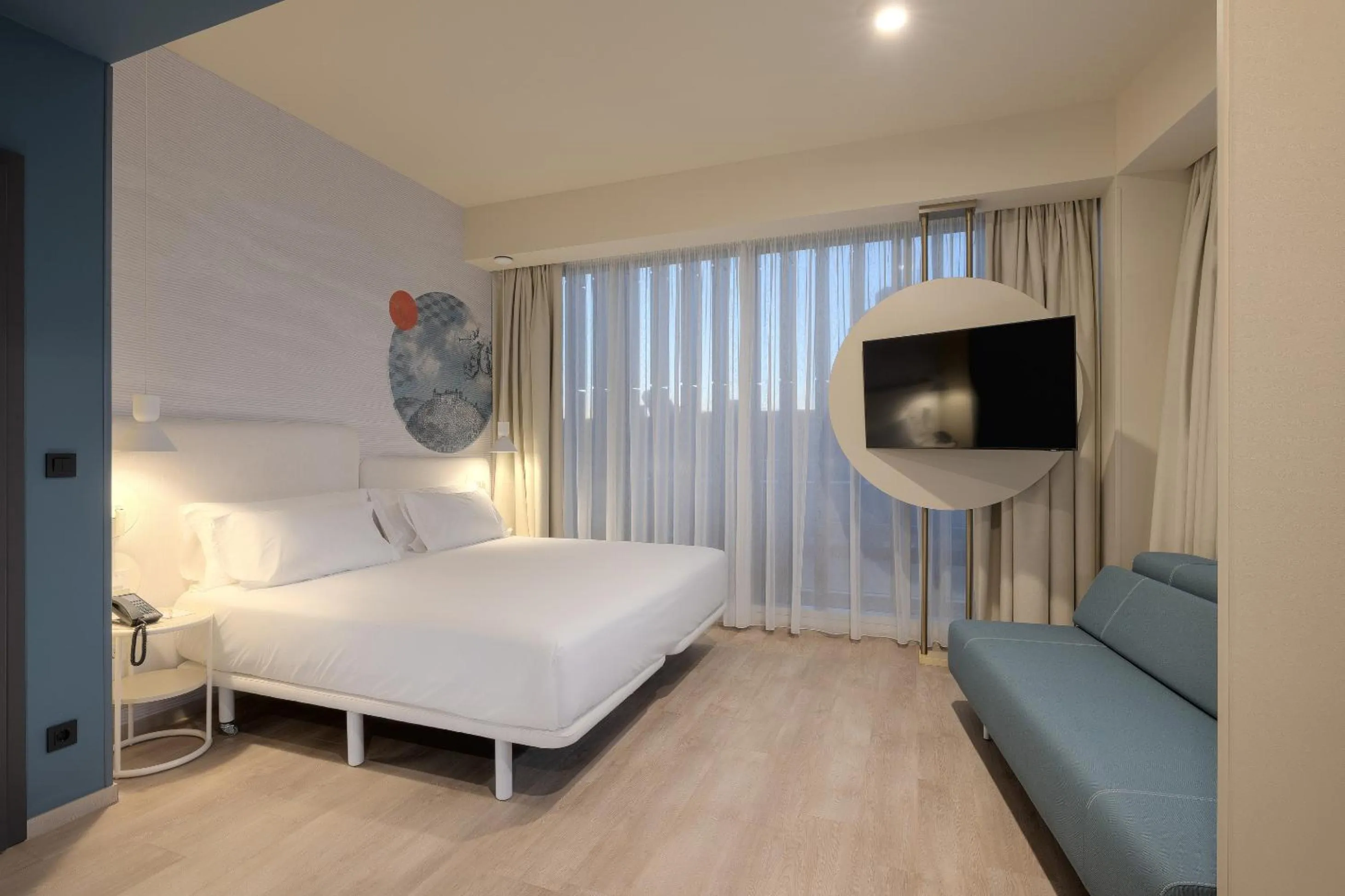 Bedroom, Bed in Occidental Ljubljana