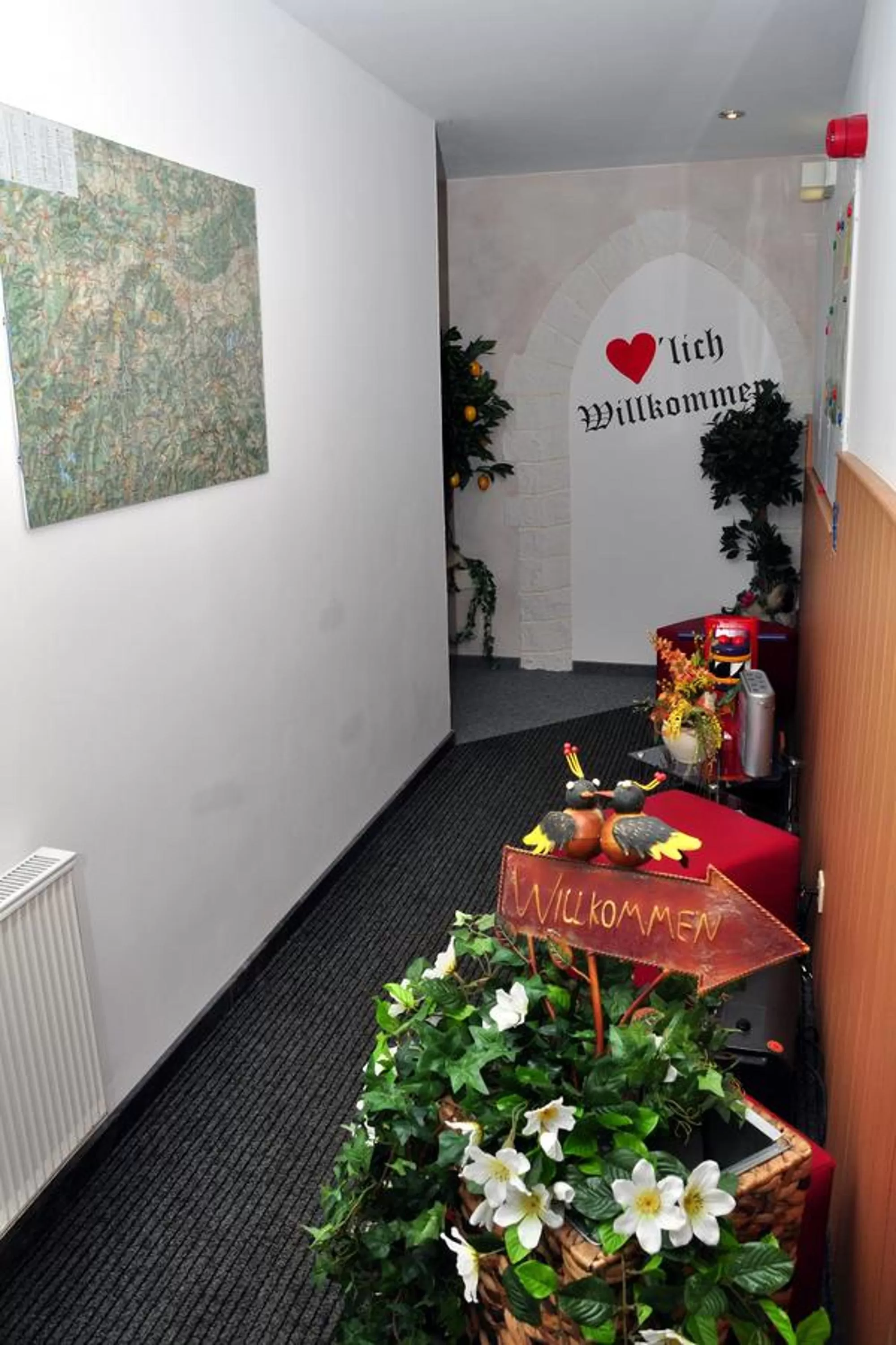 Lobby or reception in Hotel Am Hohen Schwarm