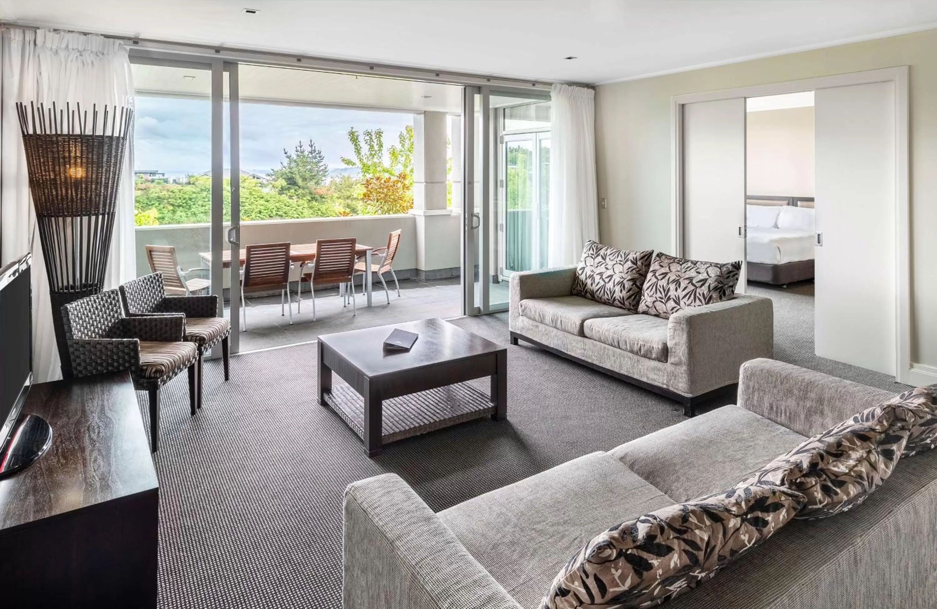 Balcony/Terrace in Hilton Lake Taupo