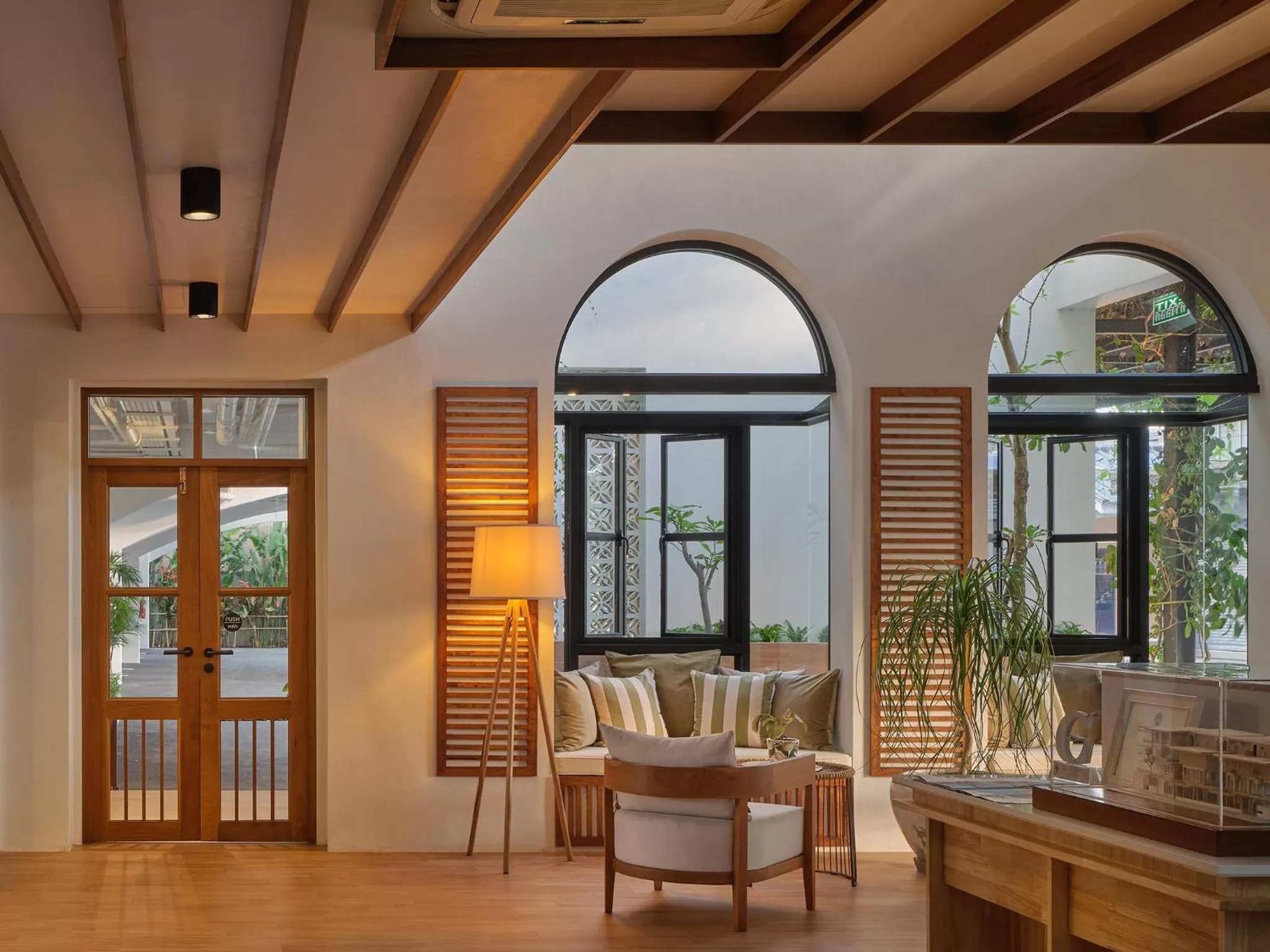 Lobby or reception in The Motifs Eco Hotel - SHA Extra Plus