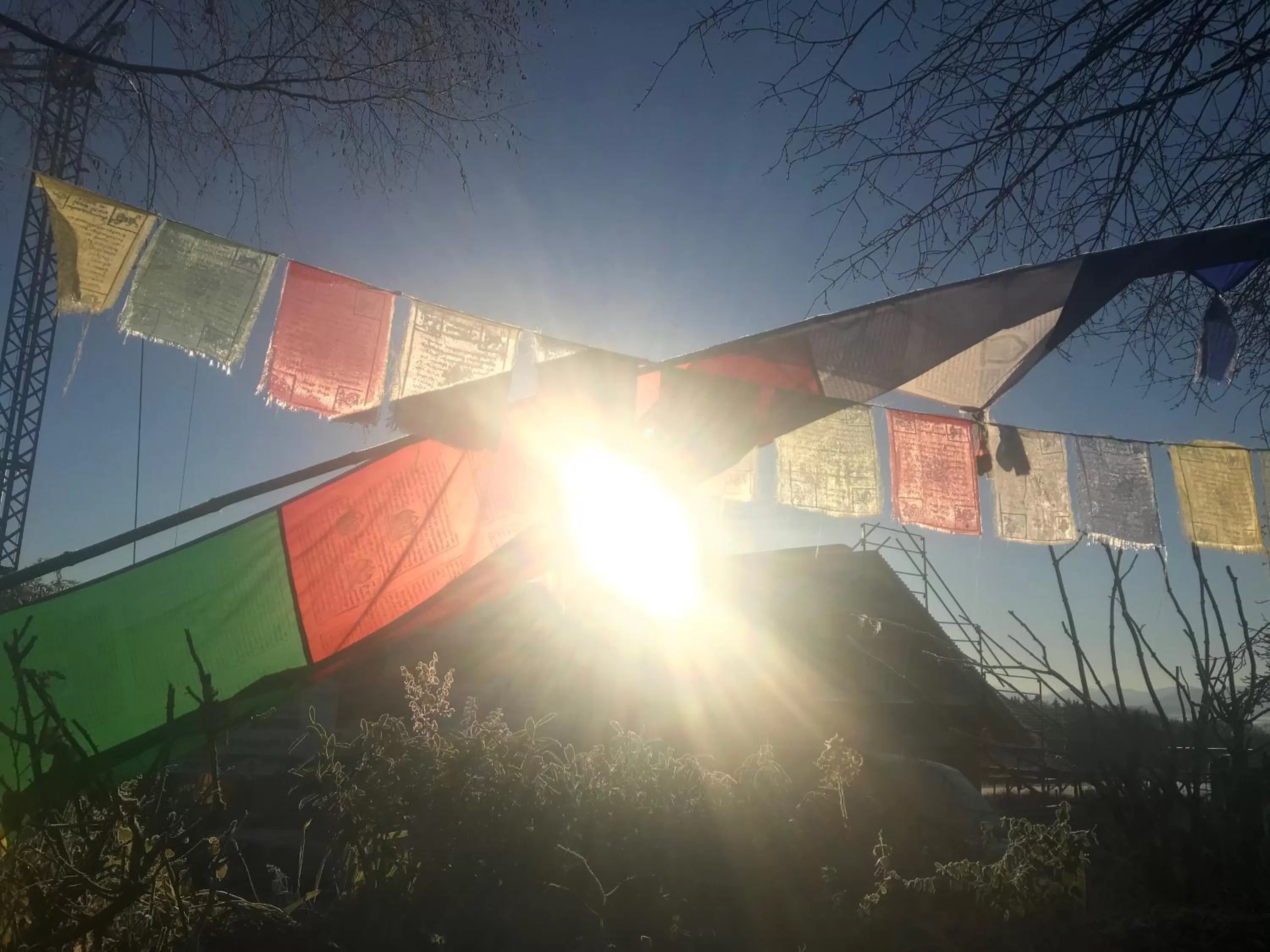 Sunset in Bed and Breakfast Bavaria München