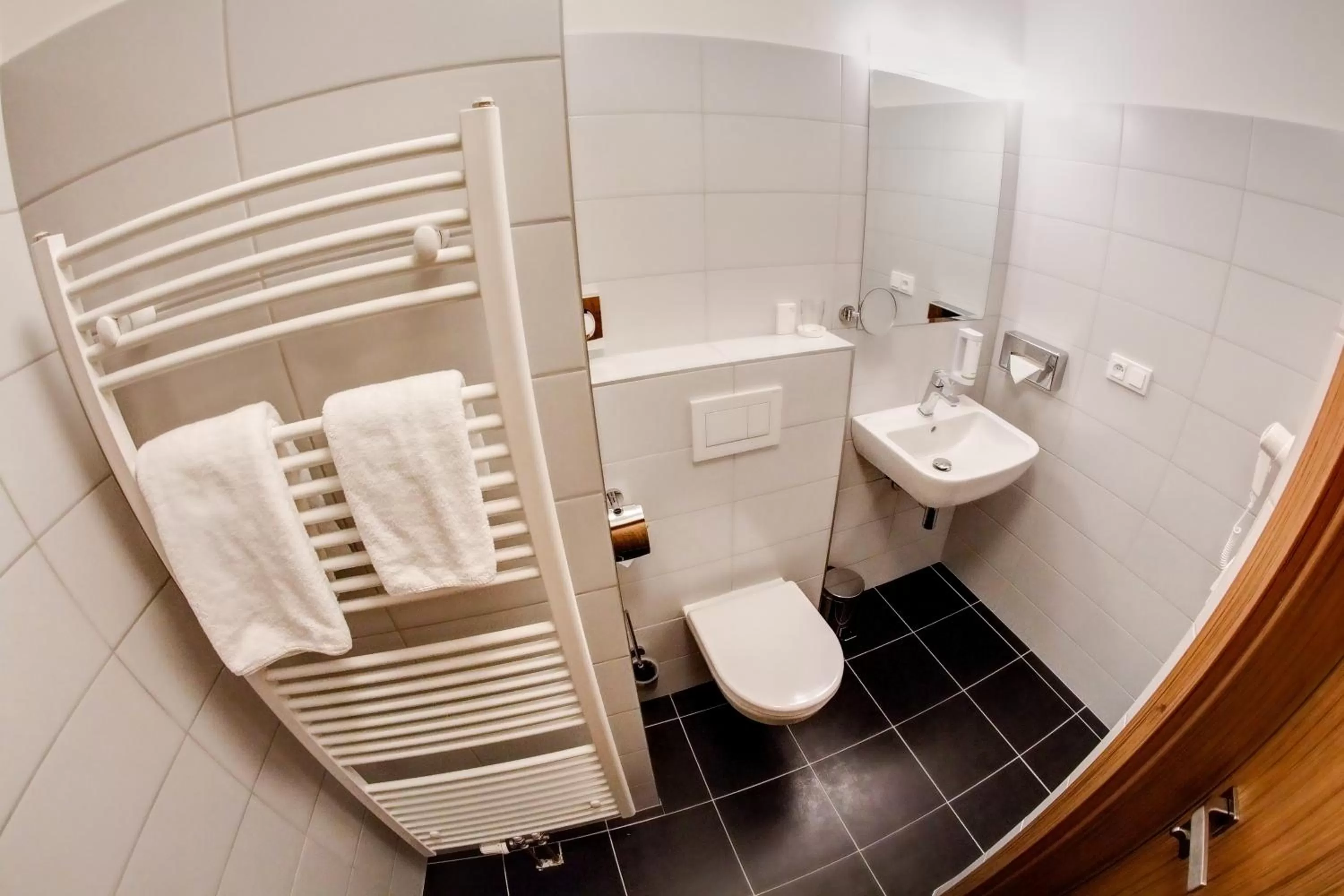 Toilet in Hotel Koflík