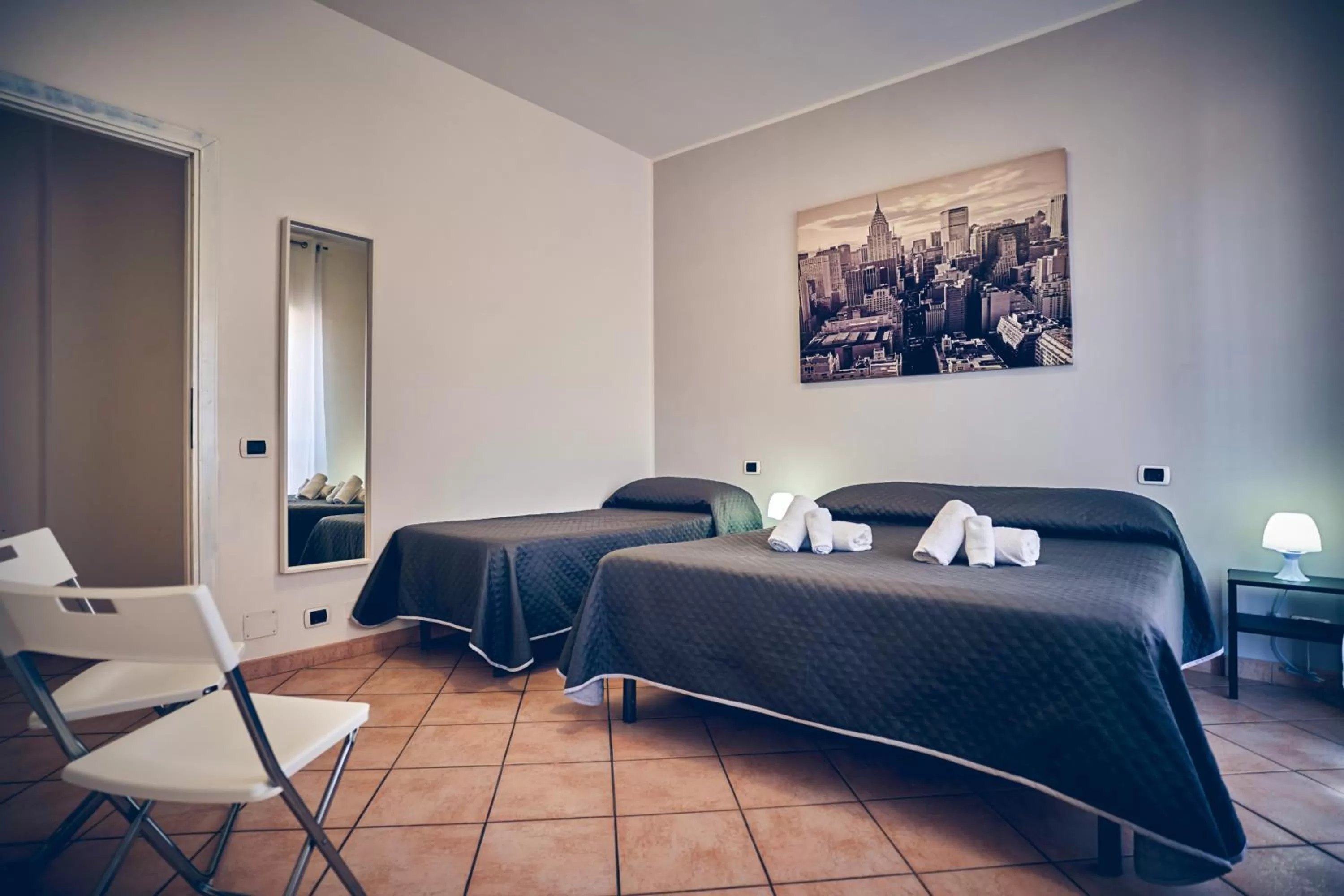 Bed in Travelershome 7Metri Ciampino GuestHouse