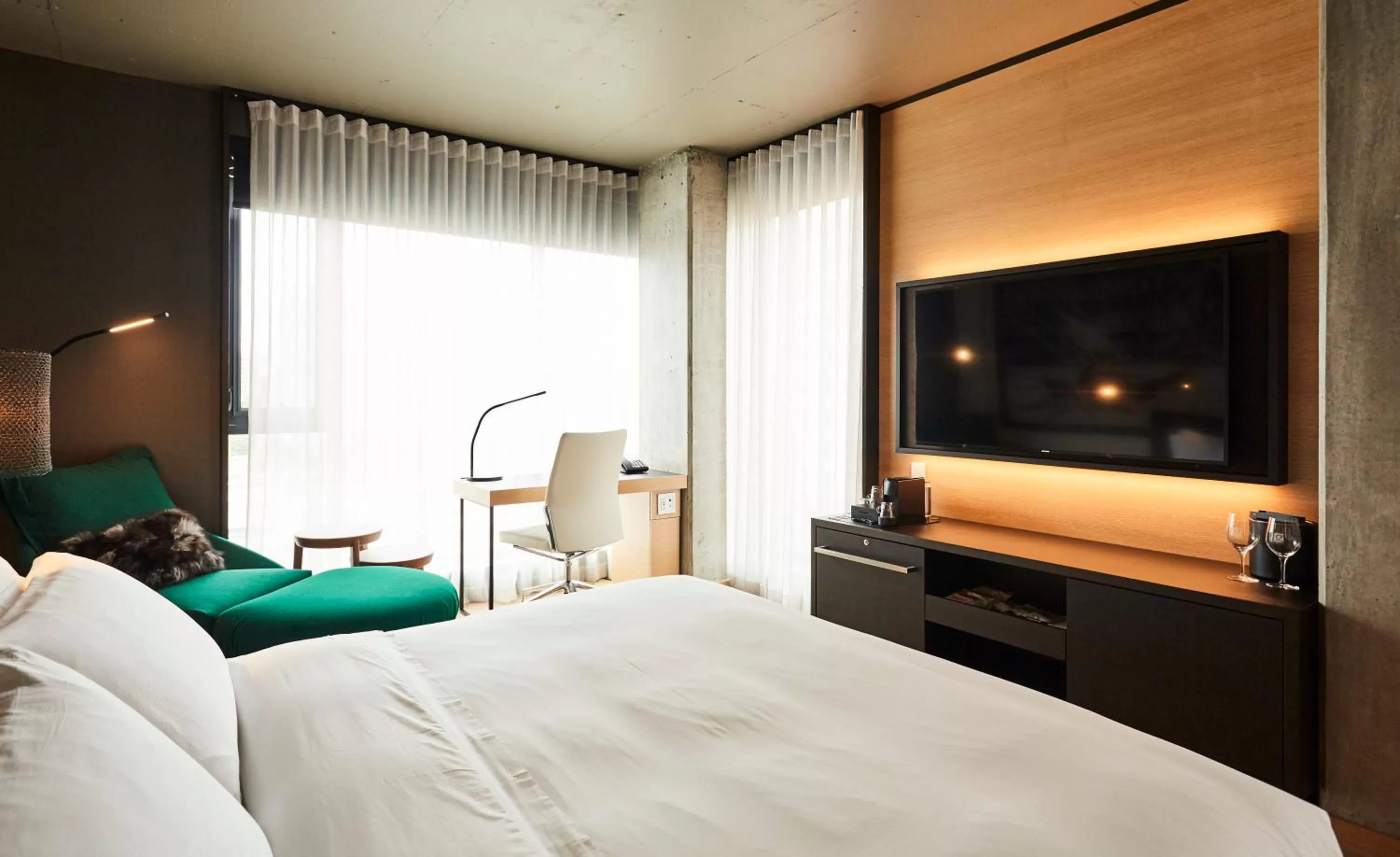 Bed in Le Germain Hotel Ottawa