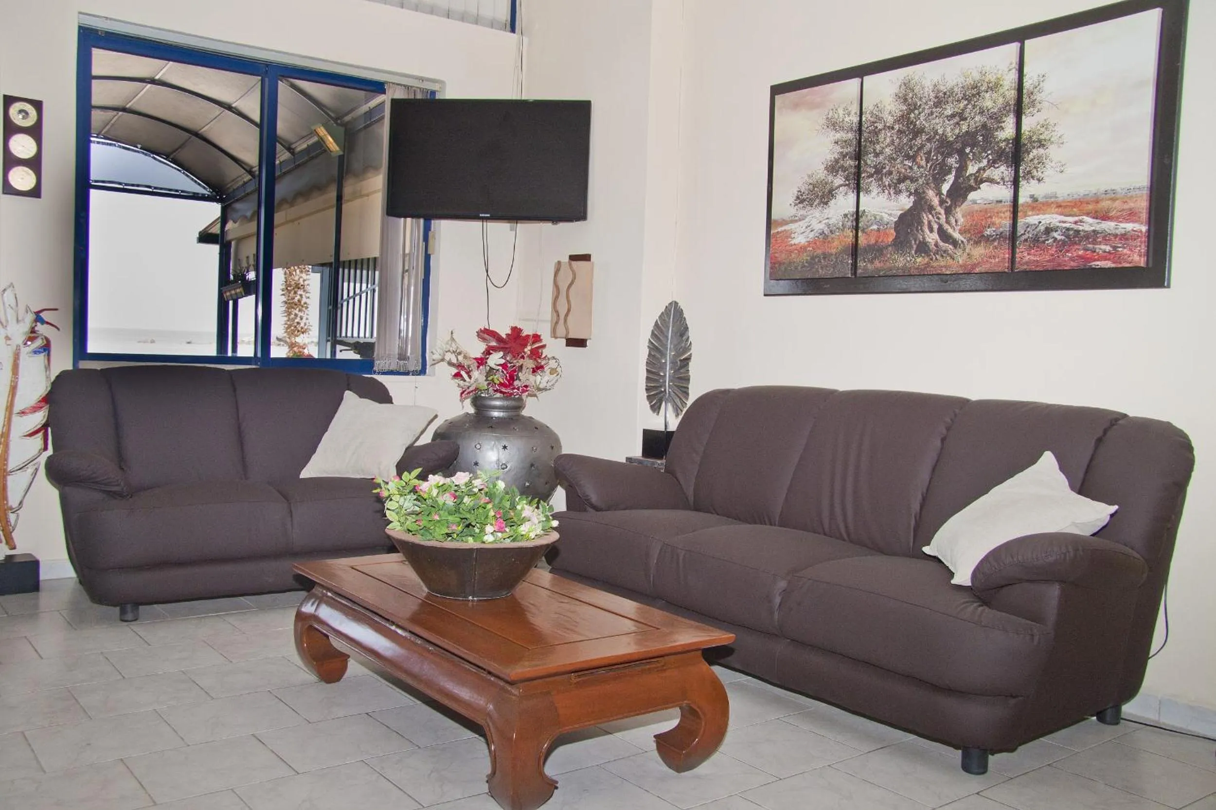 Lobby or reception in Danaos Hotel