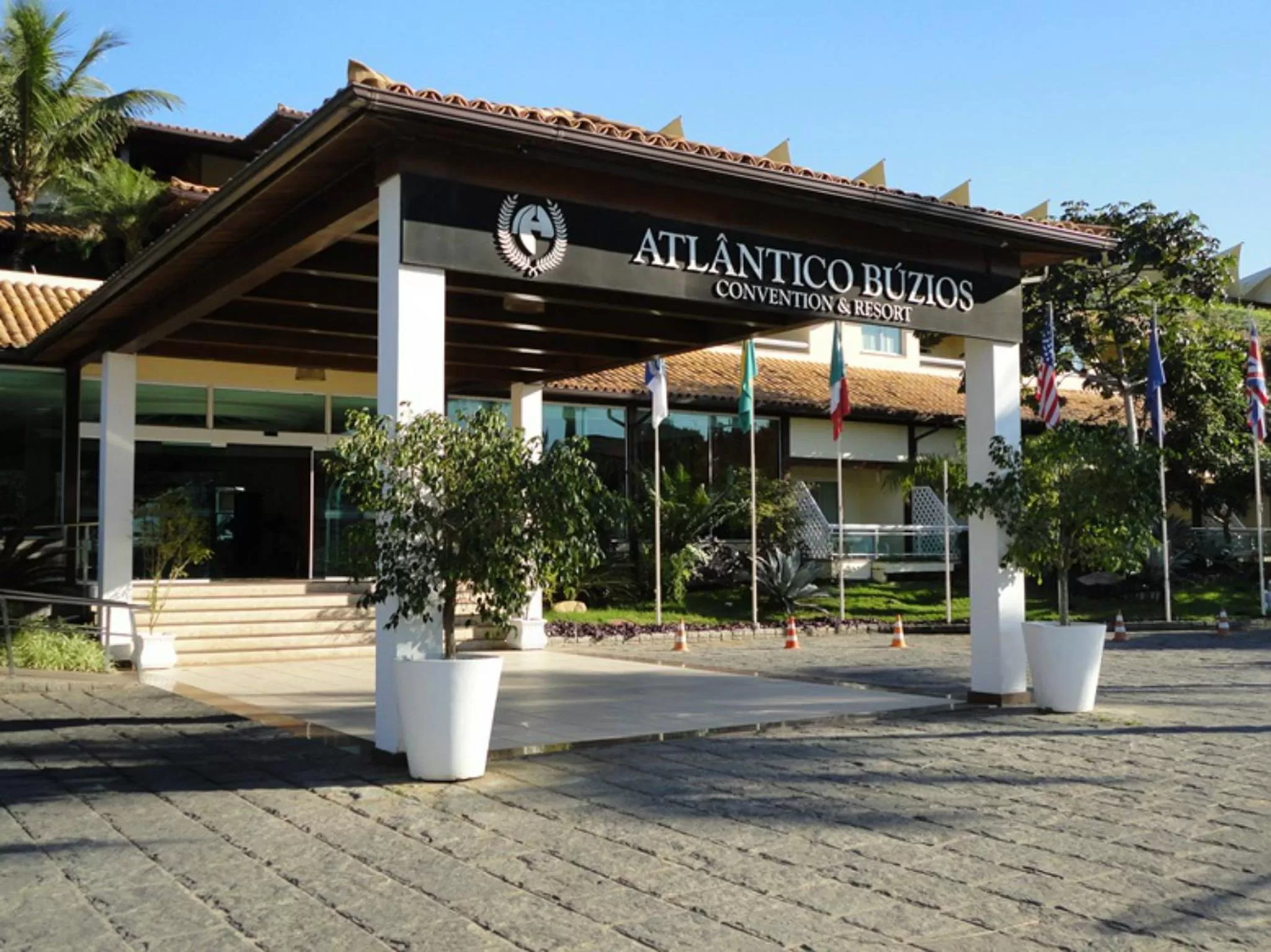 Facade/entrance in Hotel Atlântico Búzios Convention