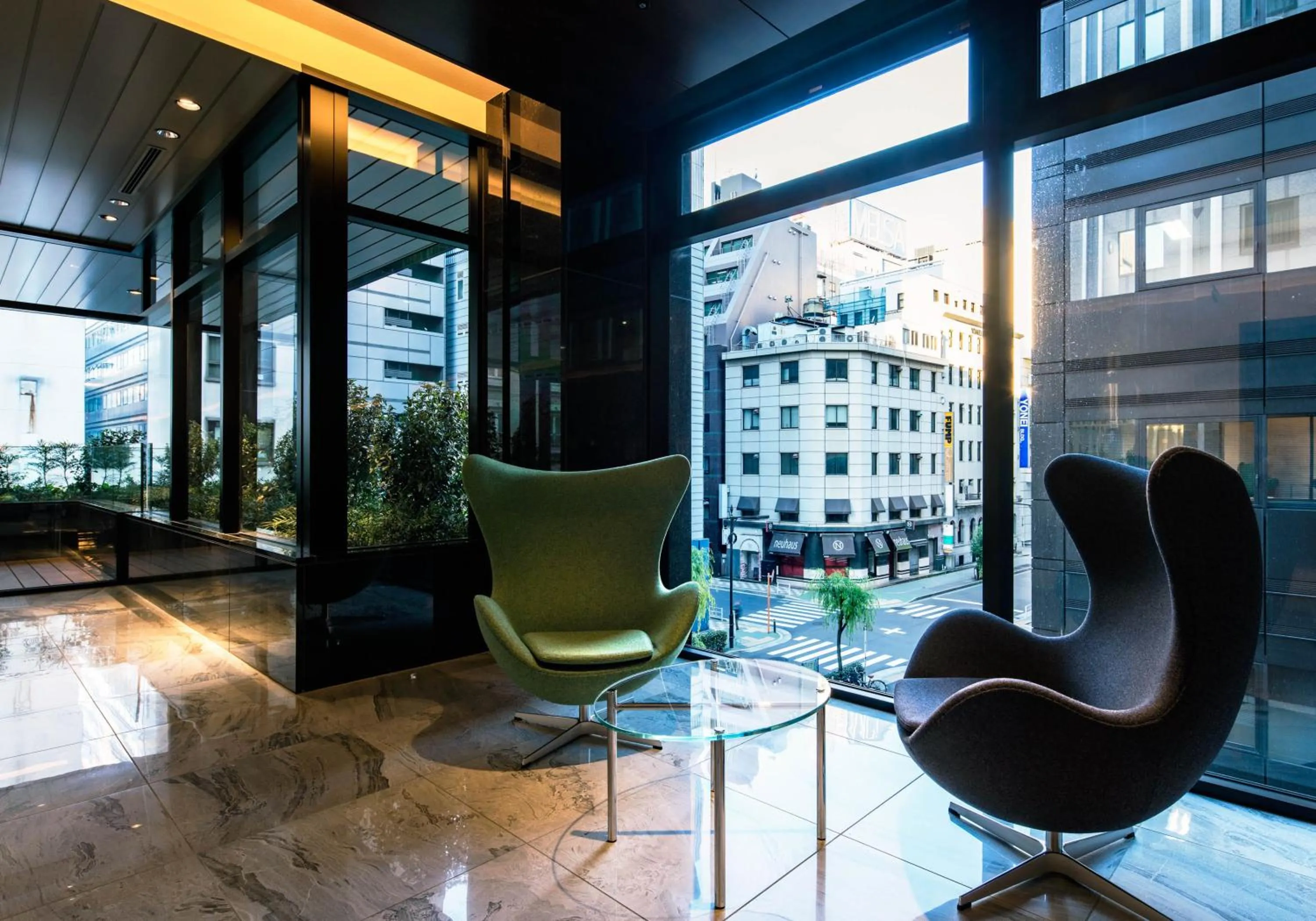 Lobby or reception in Daiwa Roynet Hotel Ginza PREMIER