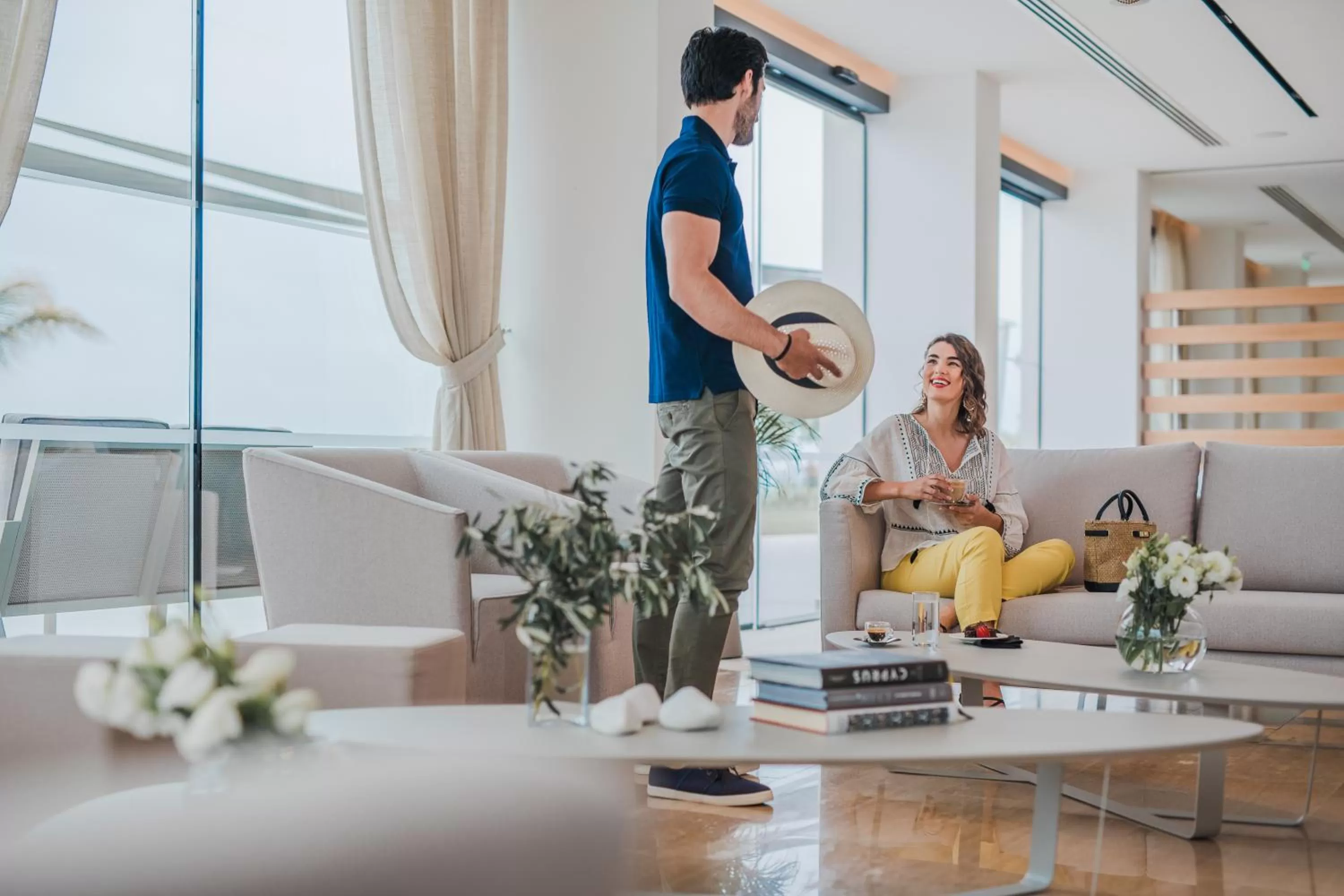 Living room in Lebay Beach Hotel