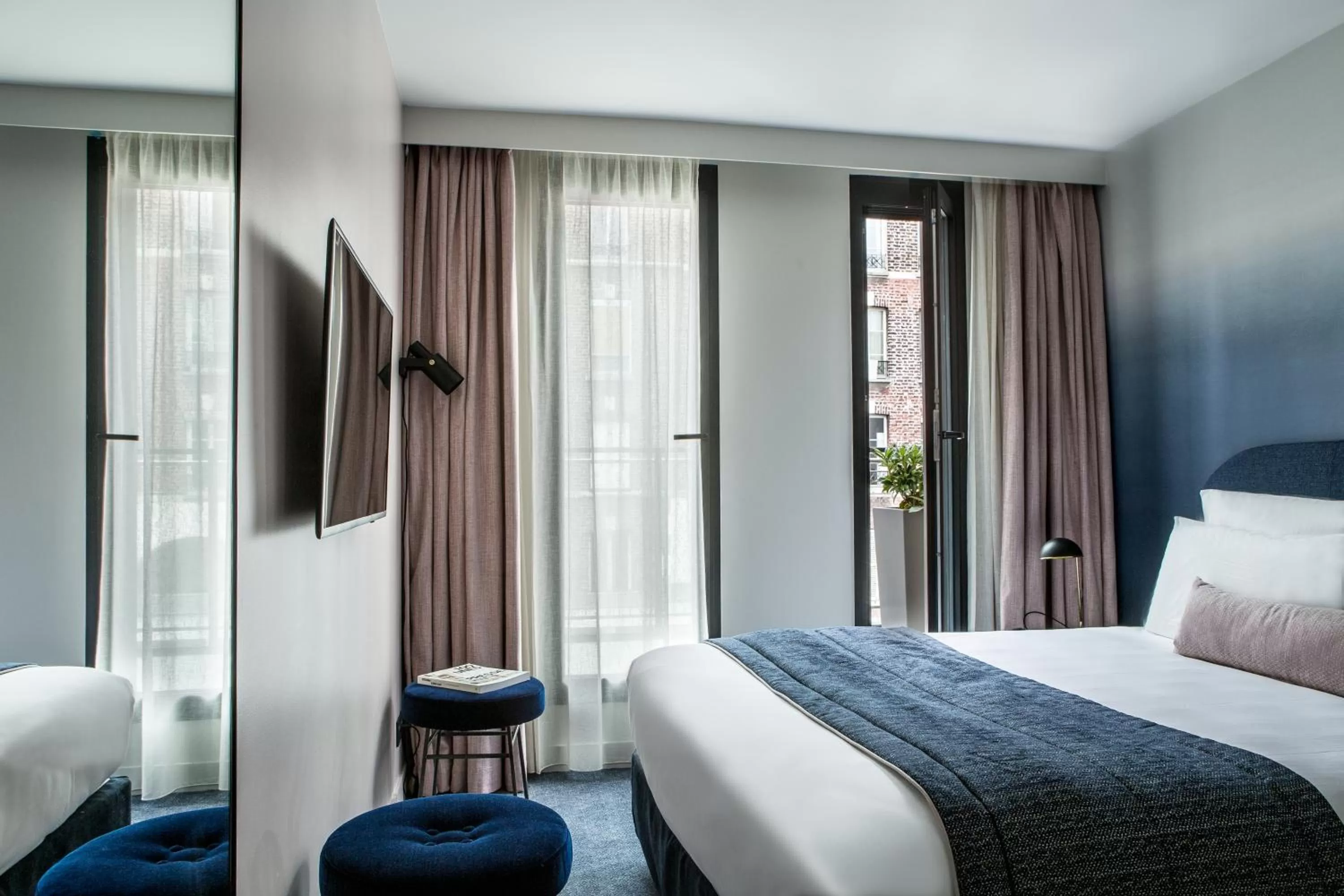 Bedroom, Bed in L'Imprimerie Hôtel