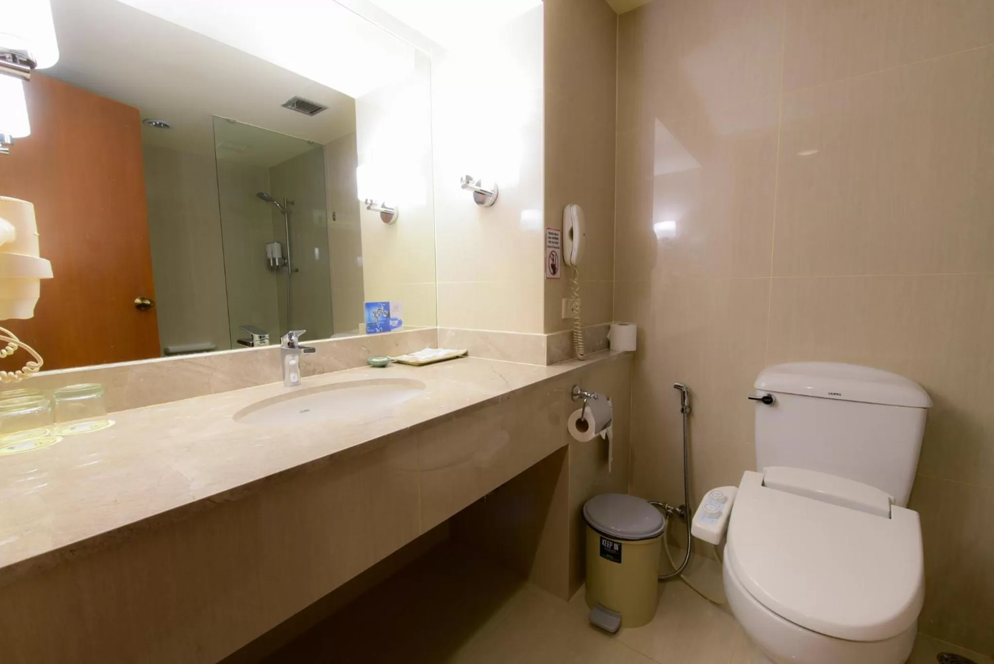 Toilet in Silom Serene A Boutique Hotel