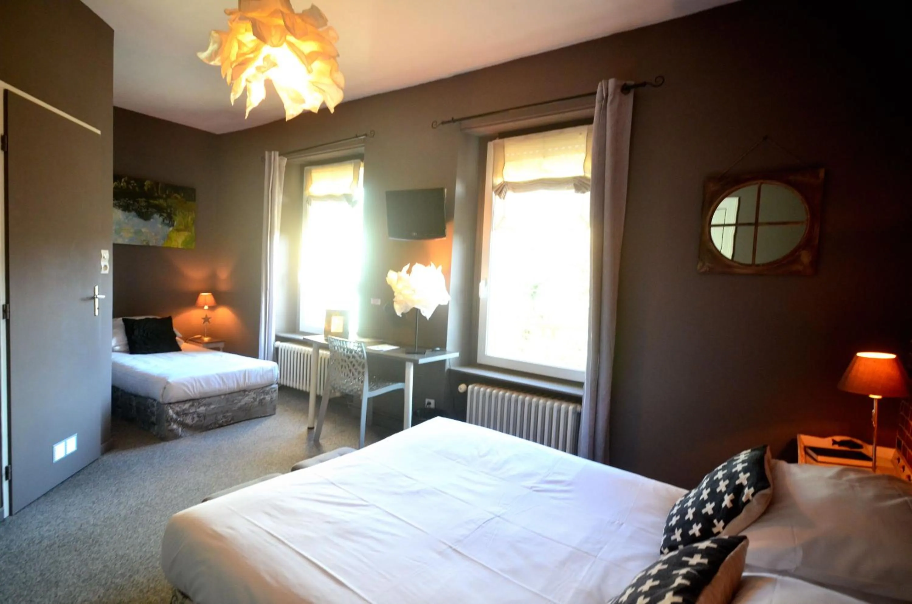 Bed in Hôtel Vauban