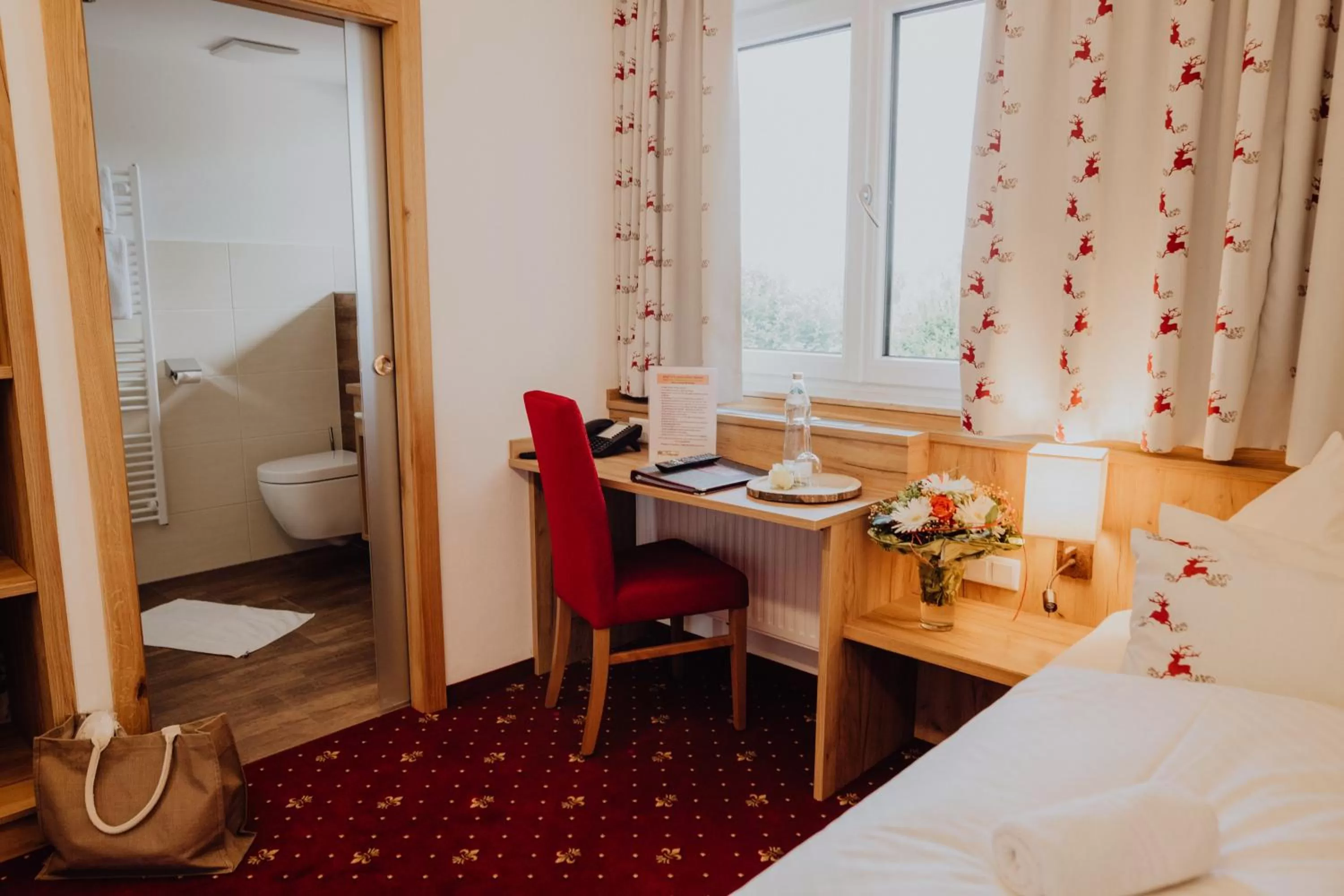 Bathroom in Panorama Hotel Gasthof Leidingerhof