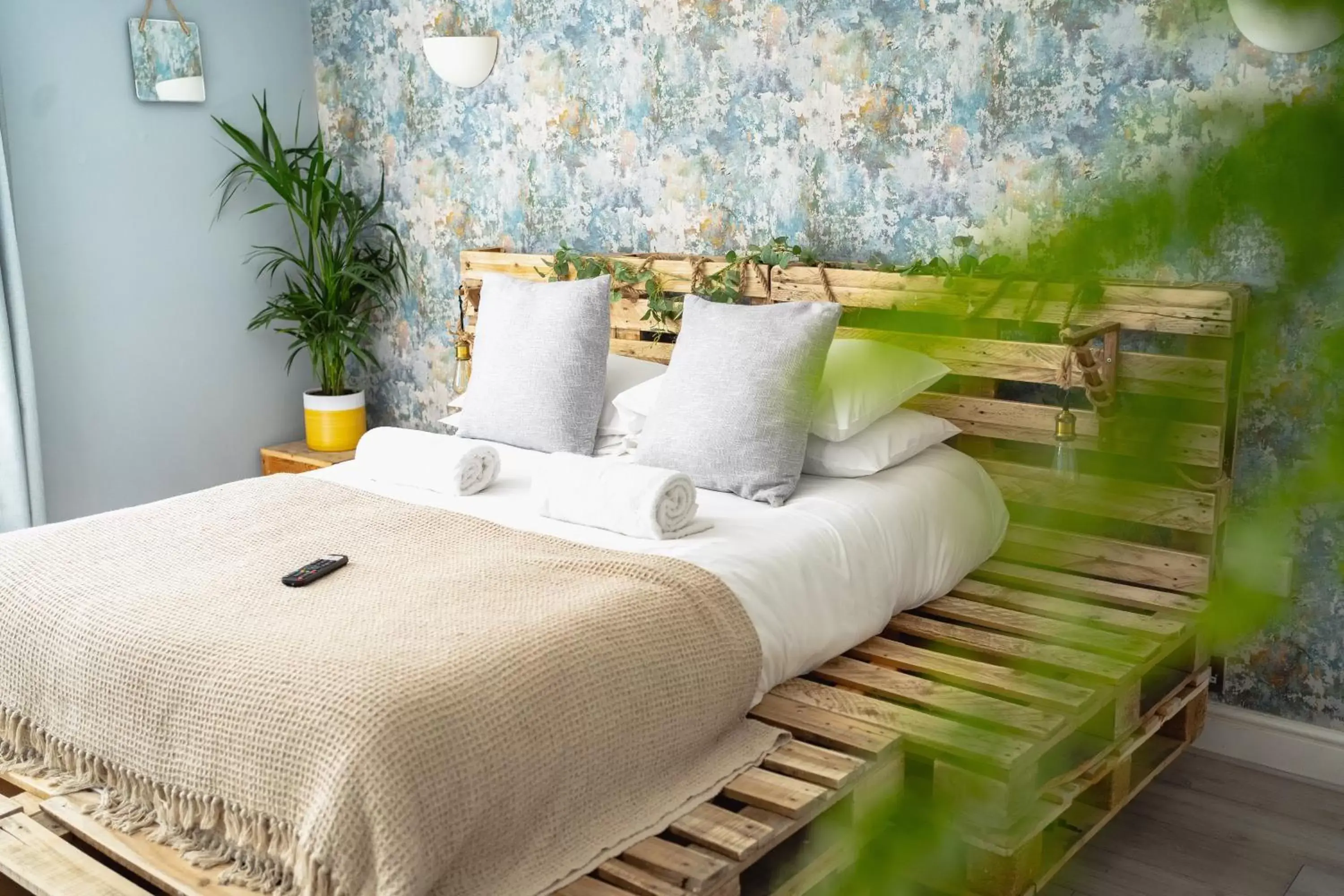 Bed in INNit Rooms - SaltWater Guest House Bed in INNit Rooms - SaltWater Guest House