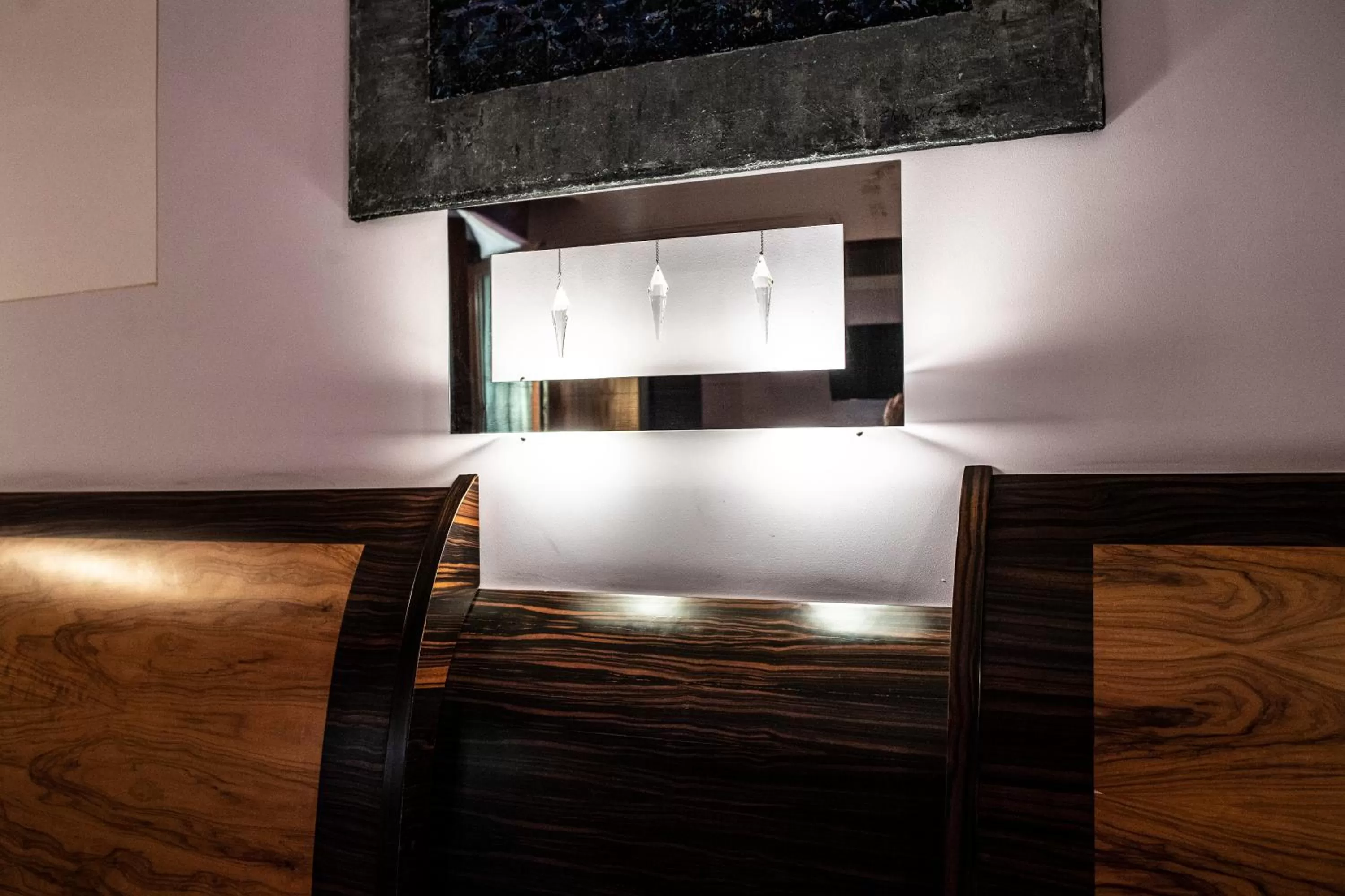 Garden view in Hotel Garibaldi