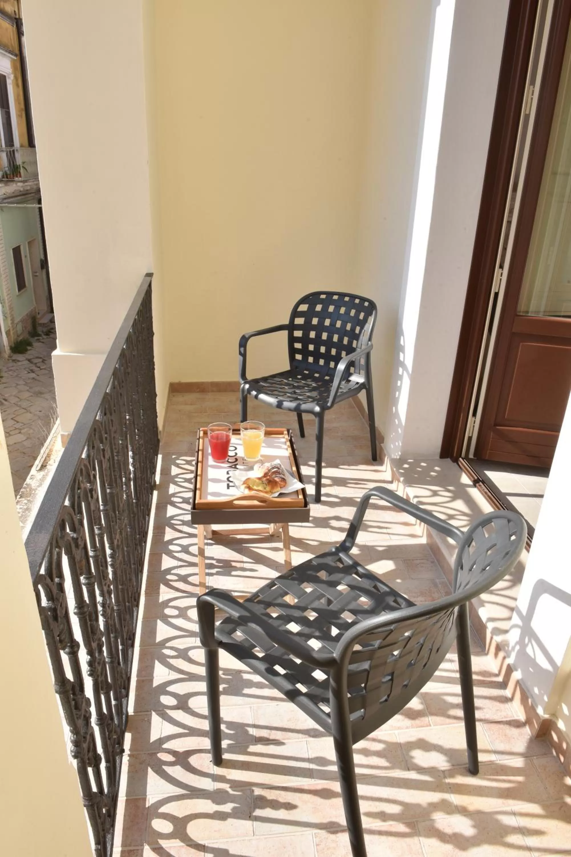 Balcony/Terrace in Tobacco Suite