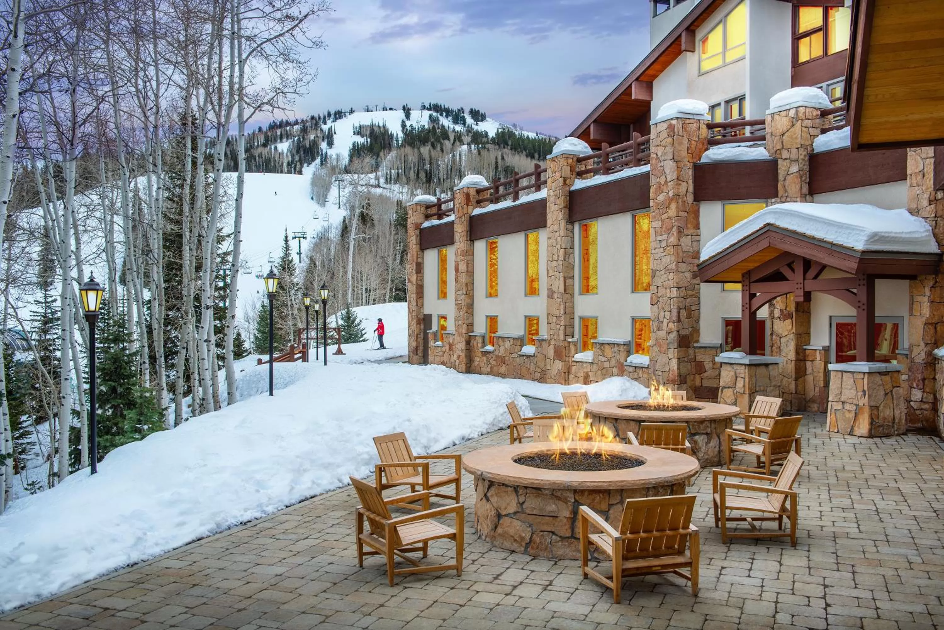 Property building in Stein Eriksen Lodge Deer Valley