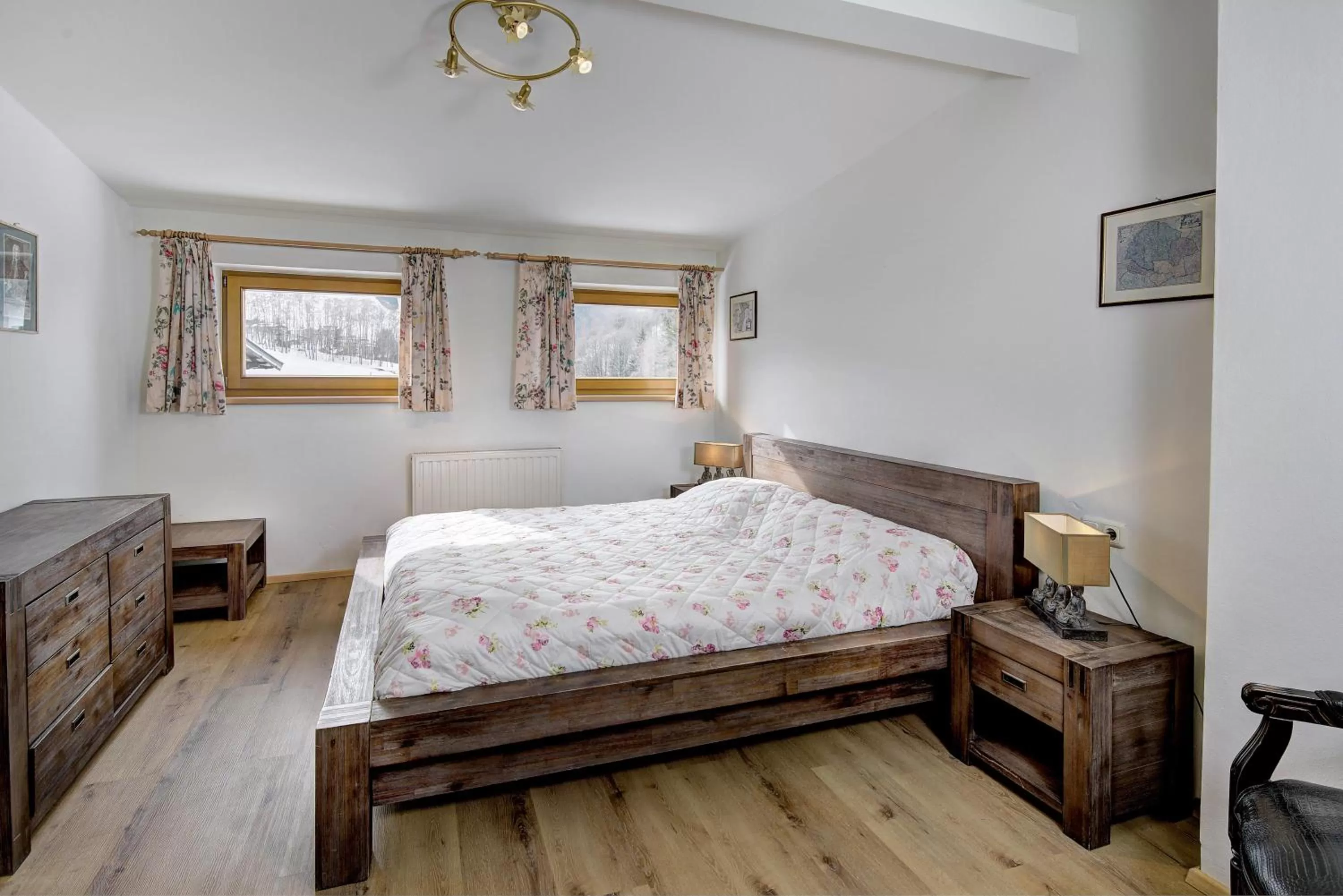 Bedroom, Bed in Bergland Residenz