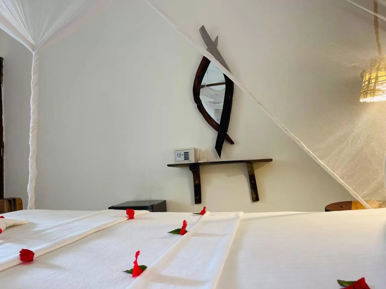 Bed in Babalao Bungalows