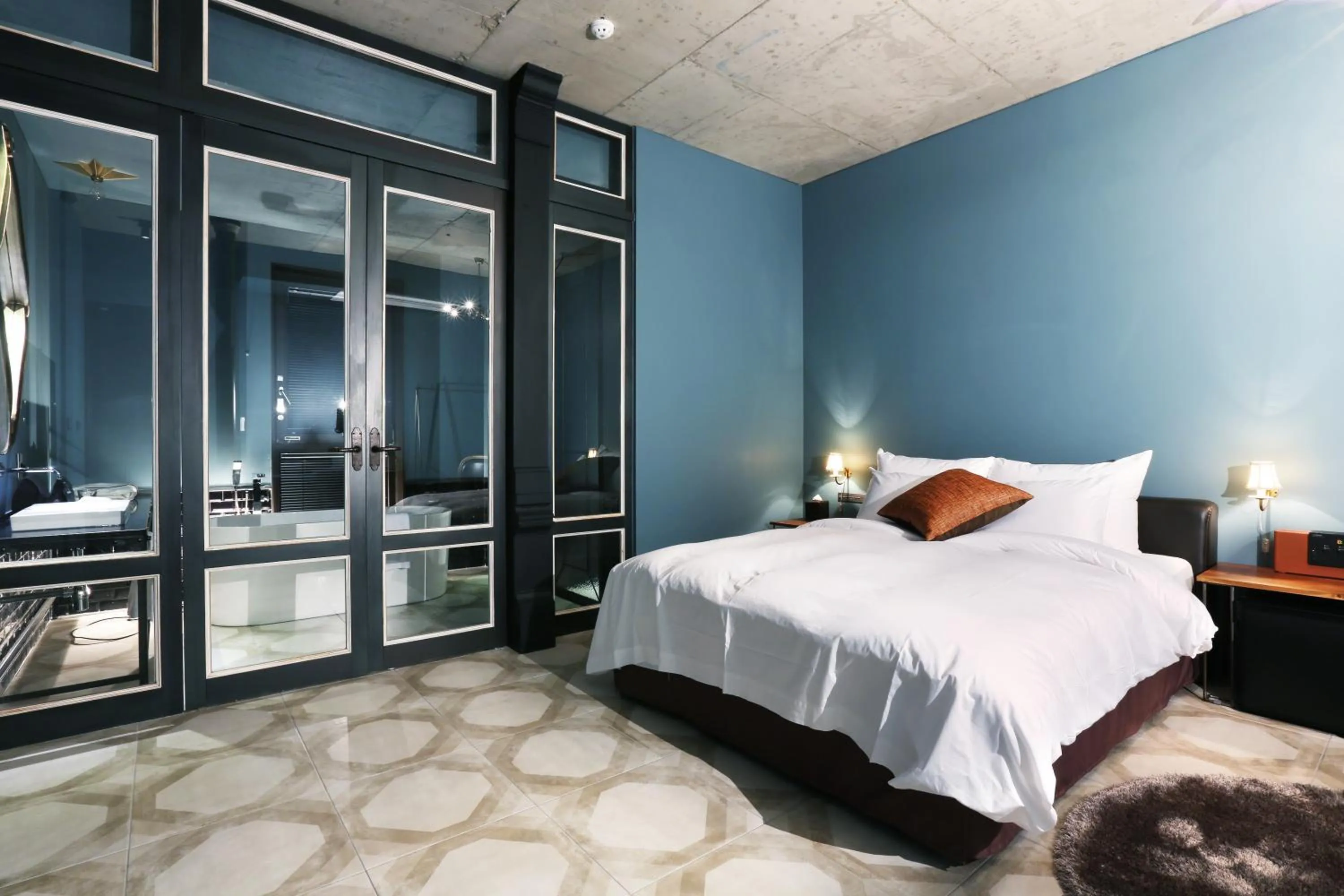 Bed in Boutique Hotel Loft