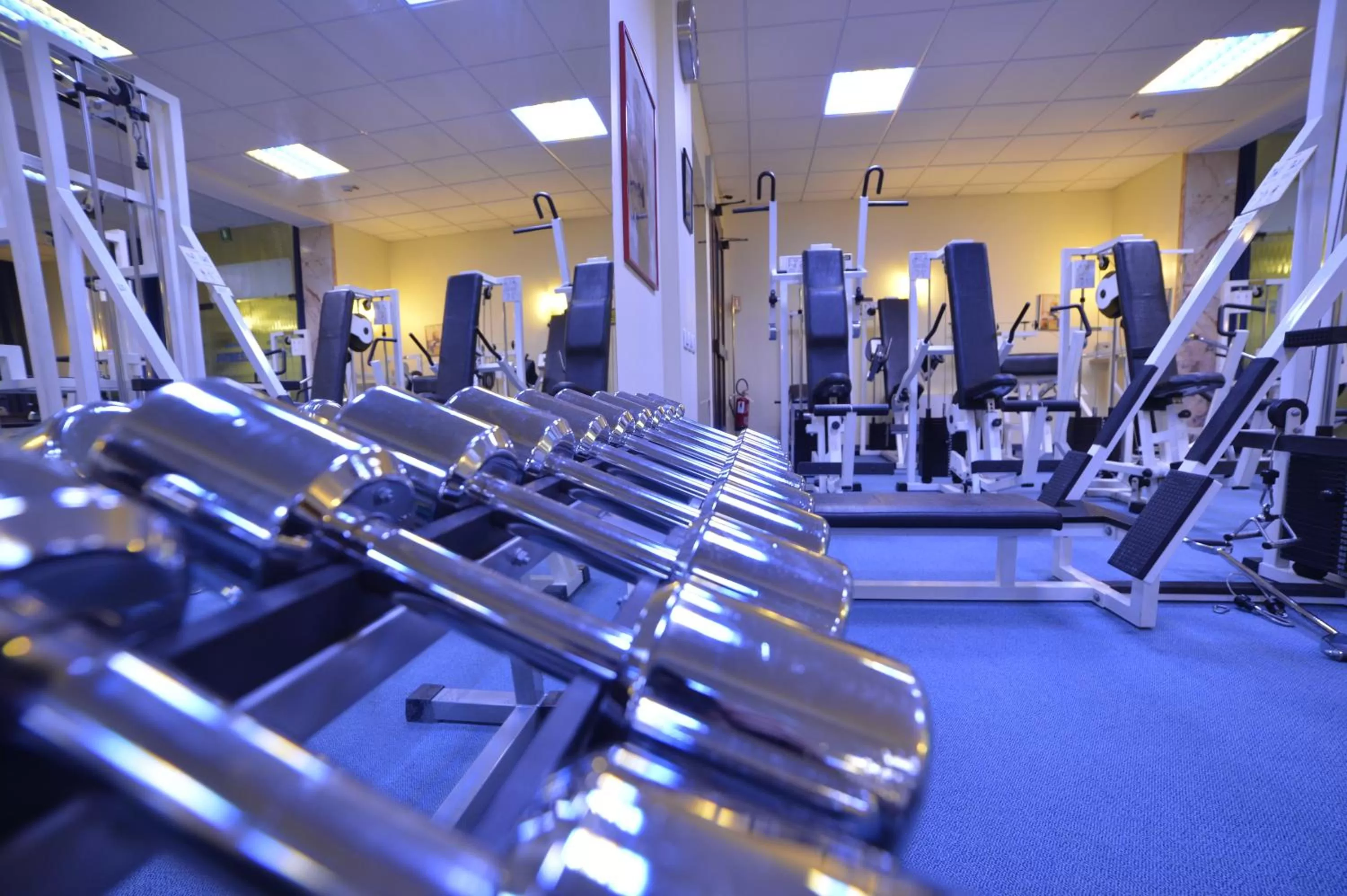 Fitness centre/facilities in Best Western Plus Soave Hotel